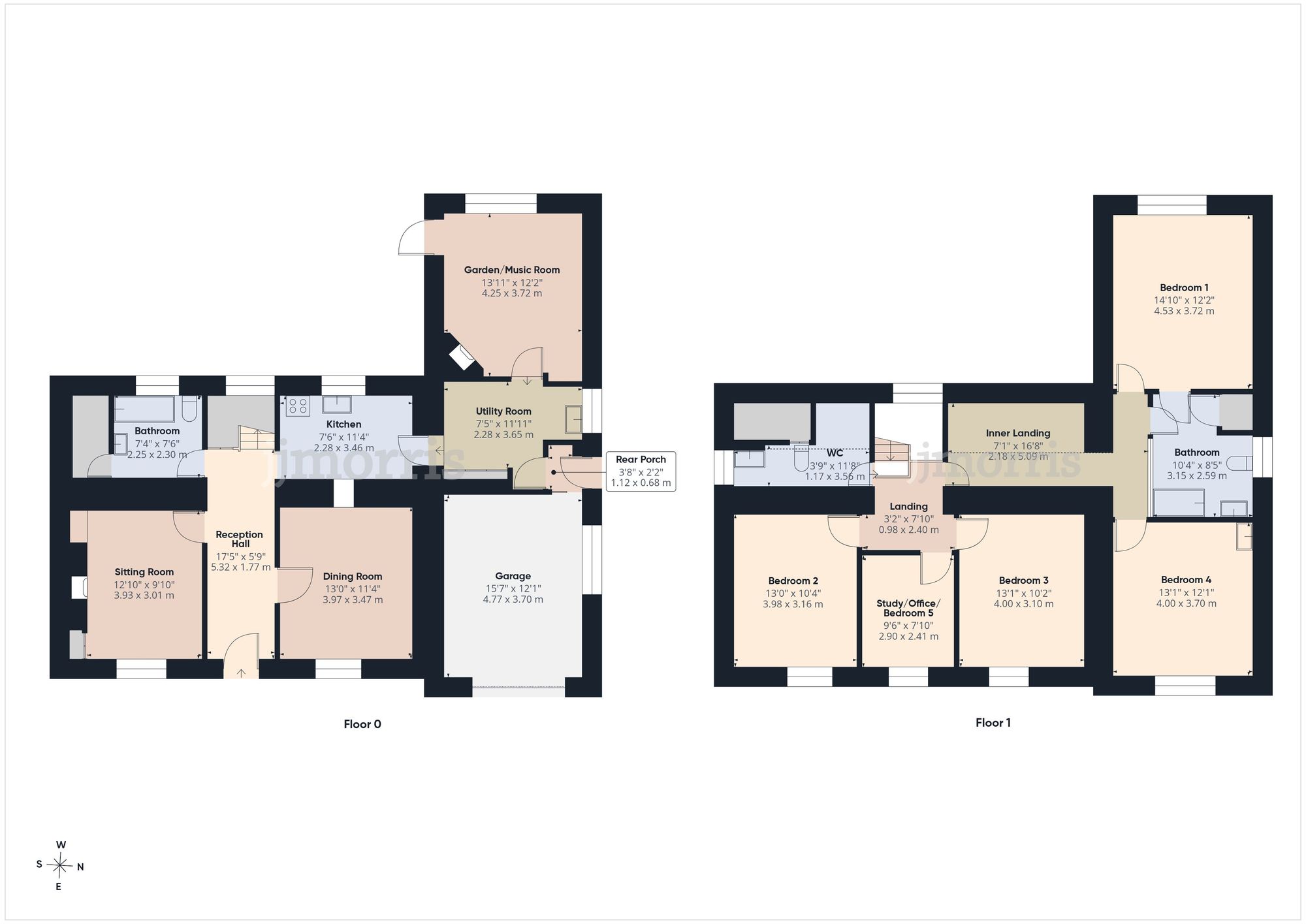 Floorplan for North End, Trefin, SA62