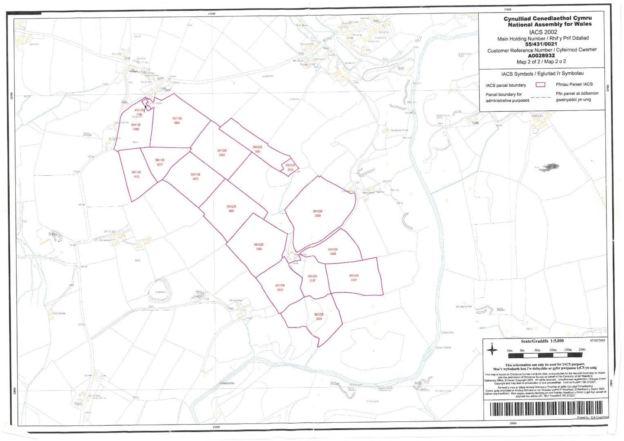 Floorplan for Llangolman, Clynderwen, SA66