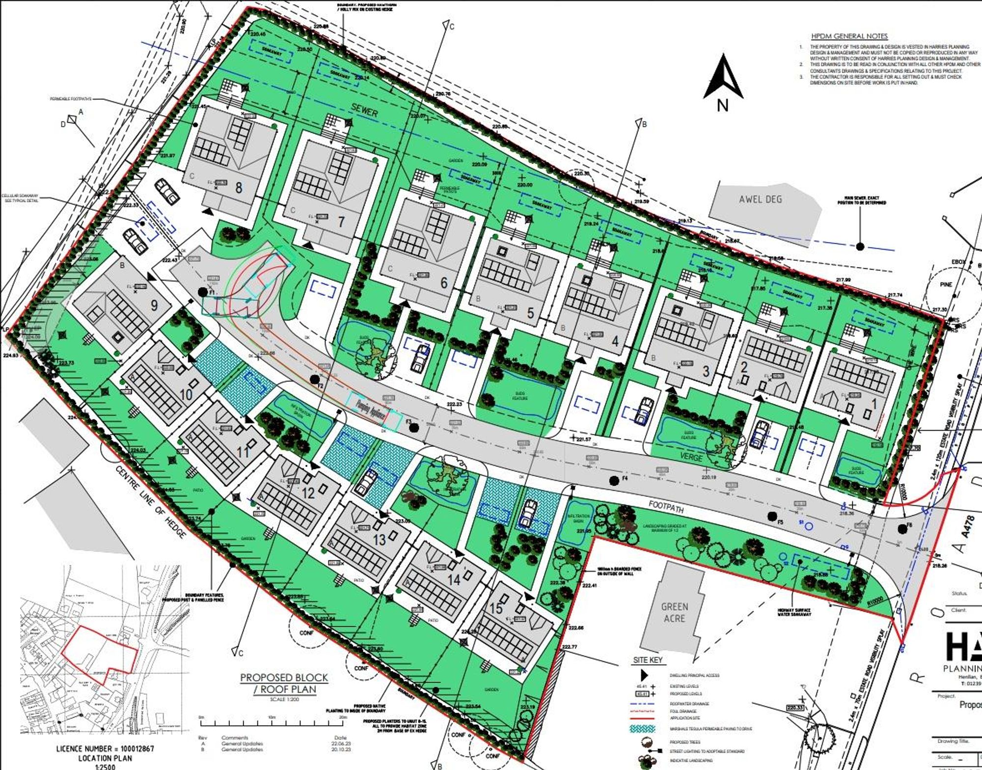 Floorplan for Green Acres, Crymych, SA41