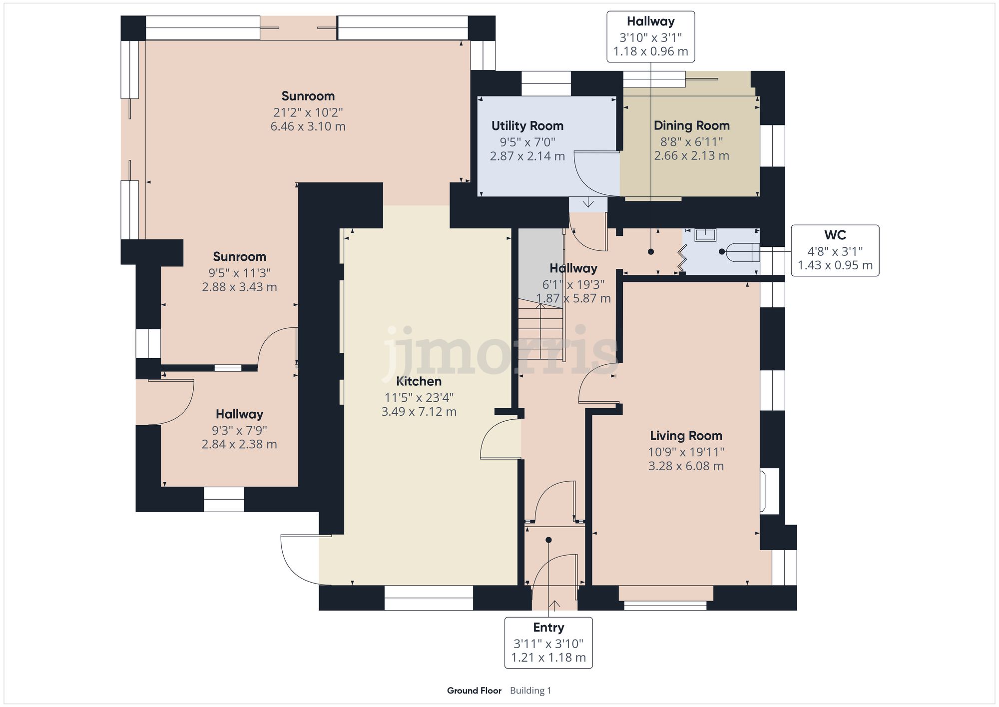 Floorplan for Dinas Cross, Newport, SA42