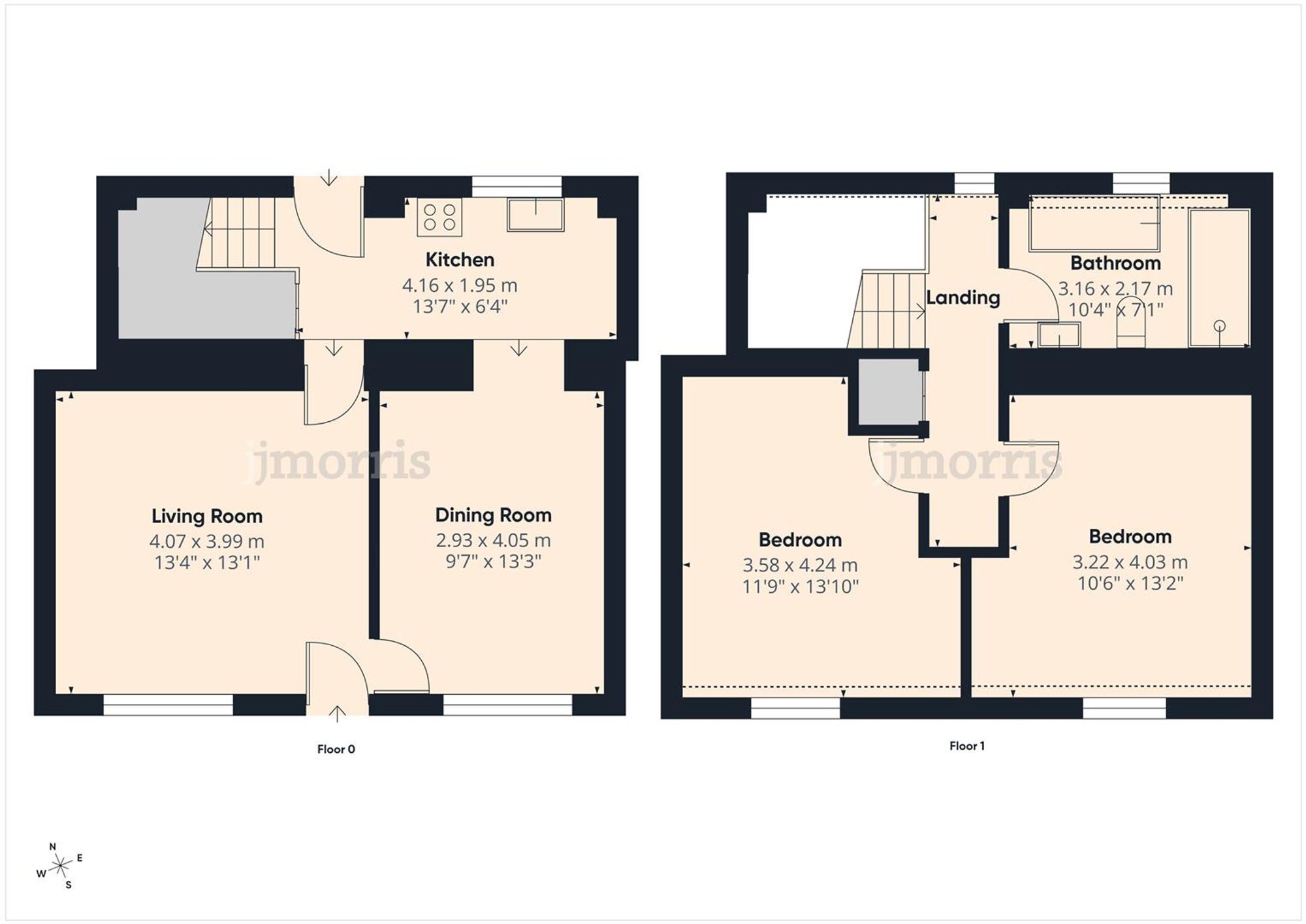 Floorplan for Cold Blow, Narberth, SA67