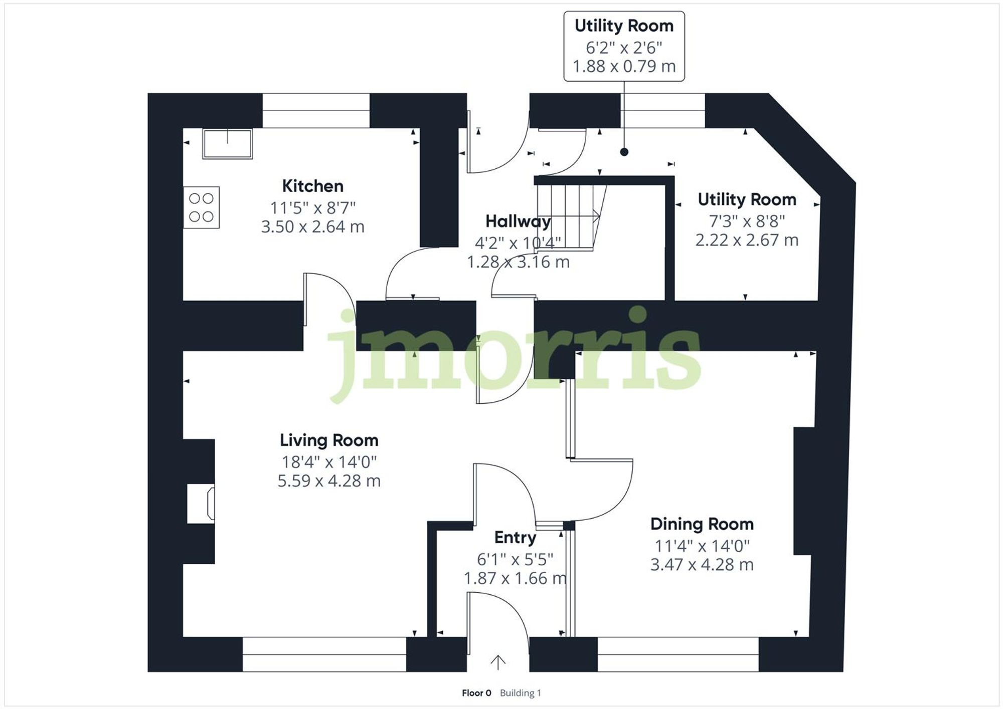 Floorplan for High Street, Cilgerran, SA43