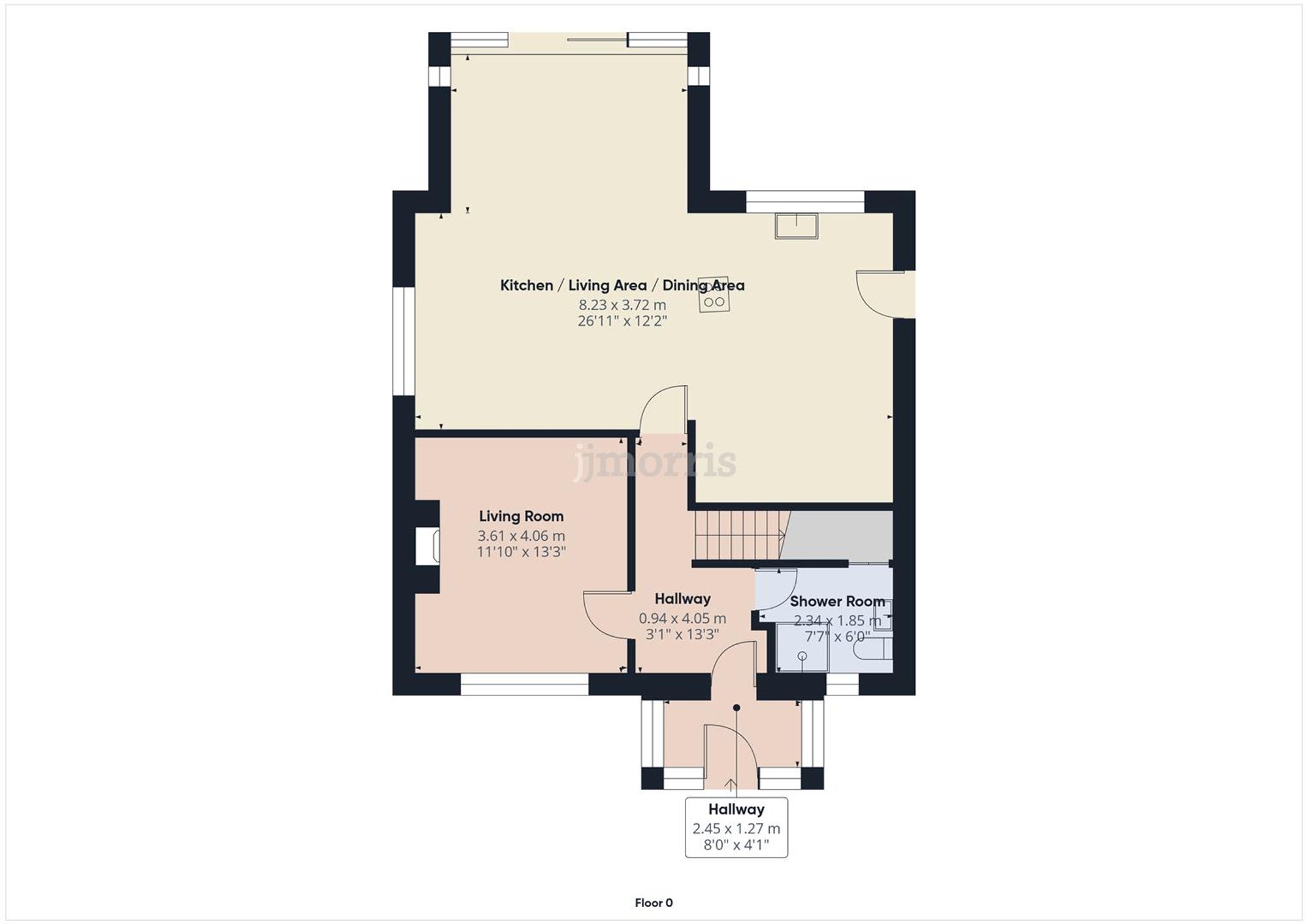 Floorplan for St. Davids Road, Letterston, SA62