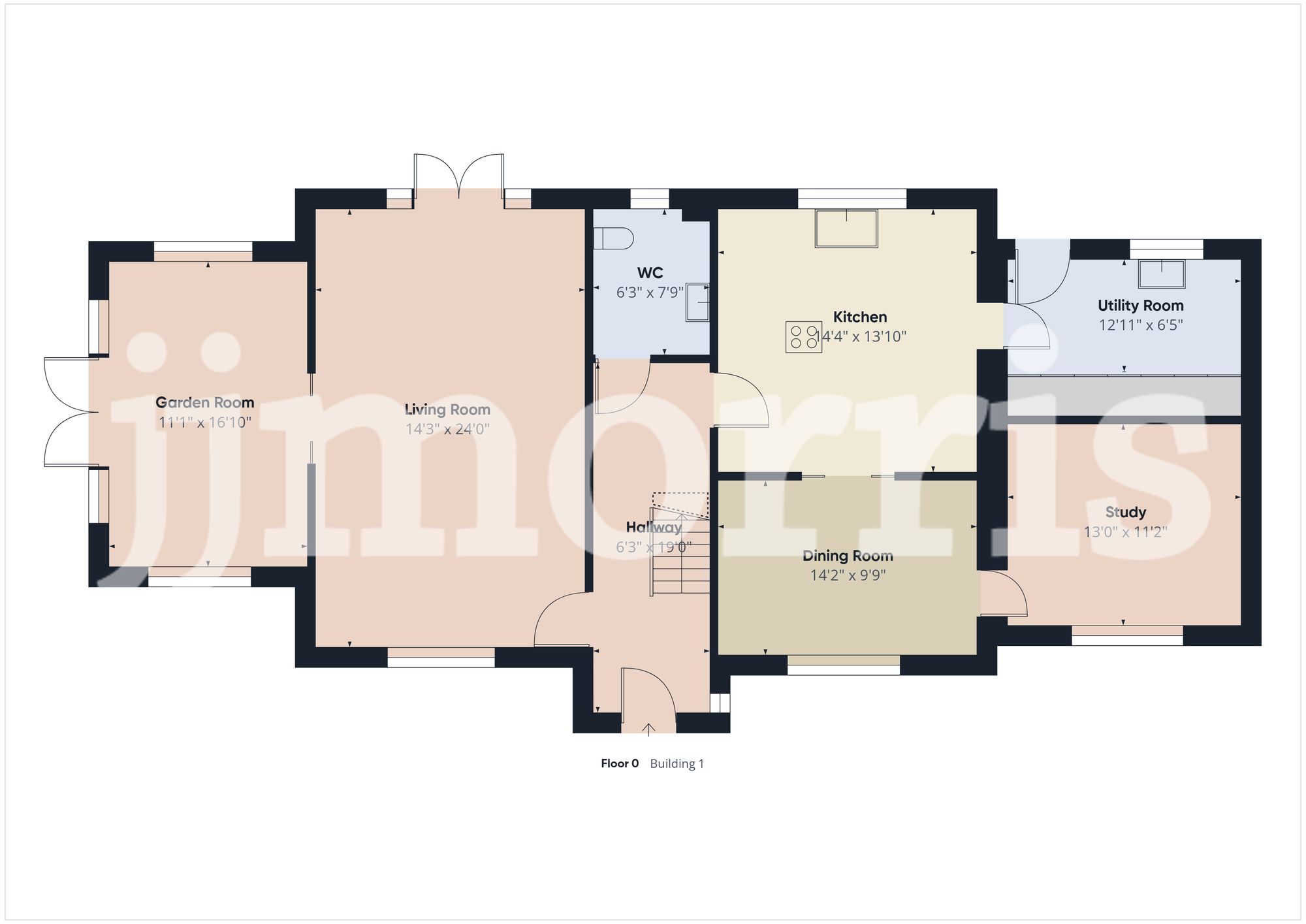 Floorplan for Aberbanc, Penrhiwllan, SA44