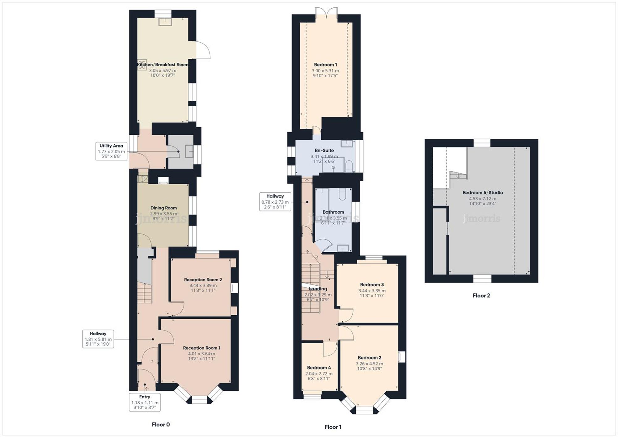 Floorplan for New Street, St. Davids, SA62