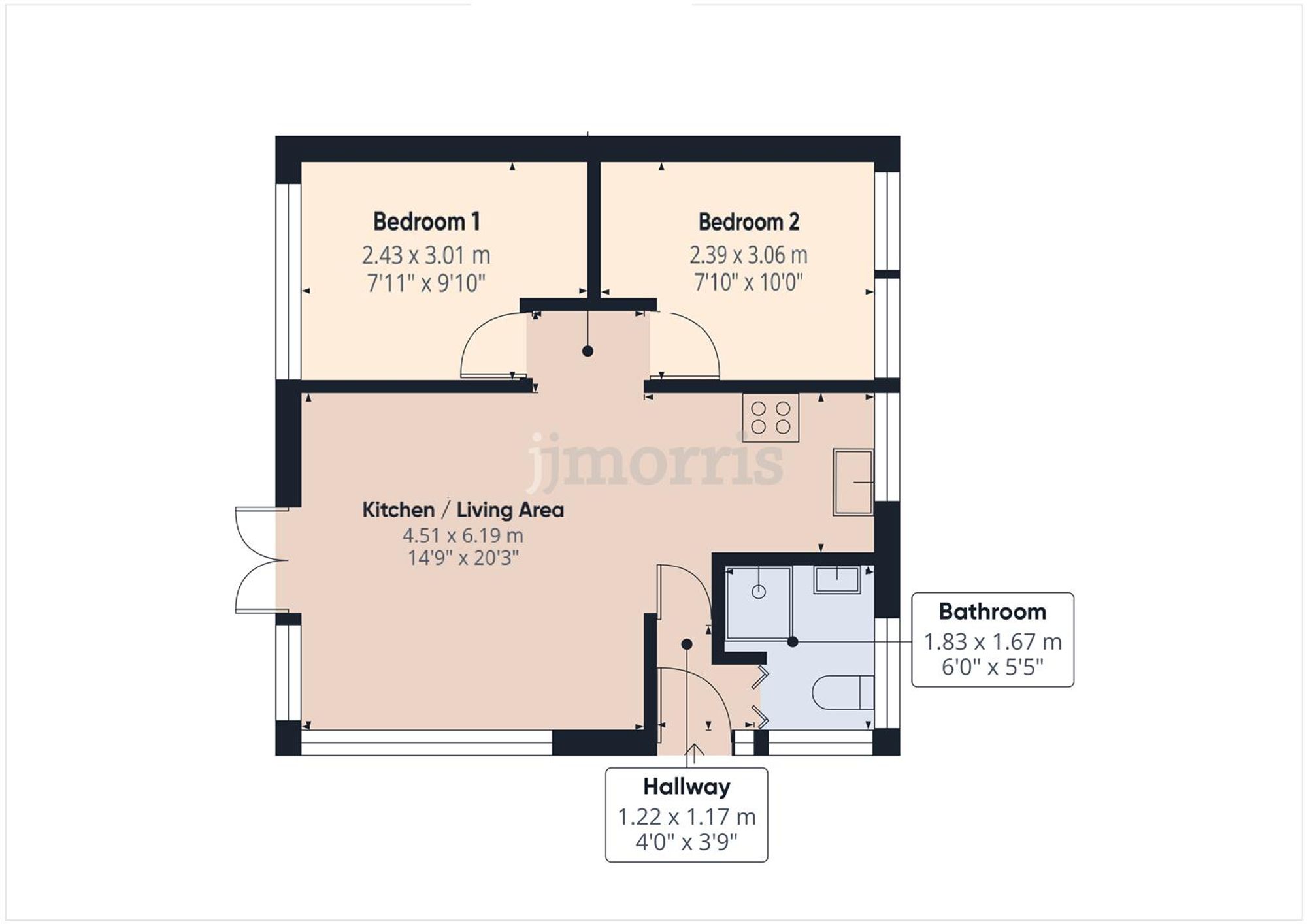 Floorplan for Roch, Haverfordwest, SA62