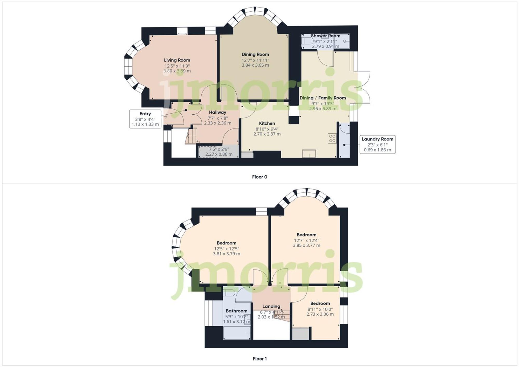 Floorplan for Penparc, Cardigan, SA43