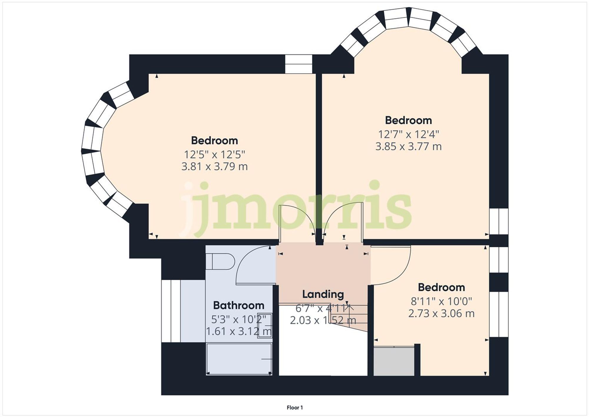 Floorplan for Penparc, Cardigan, SA43