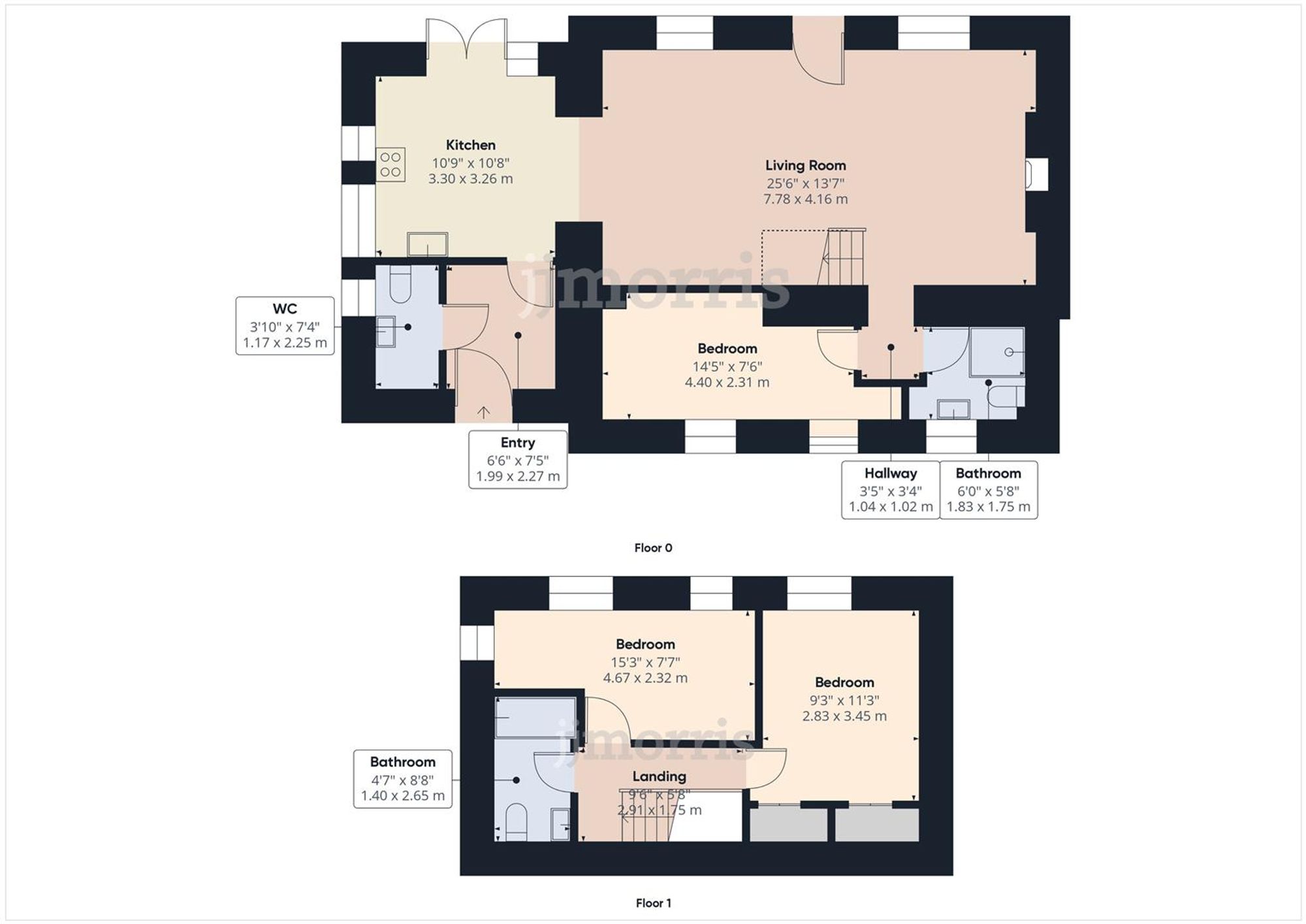 Floorplan for Dinas Cross, Newport, SA42
