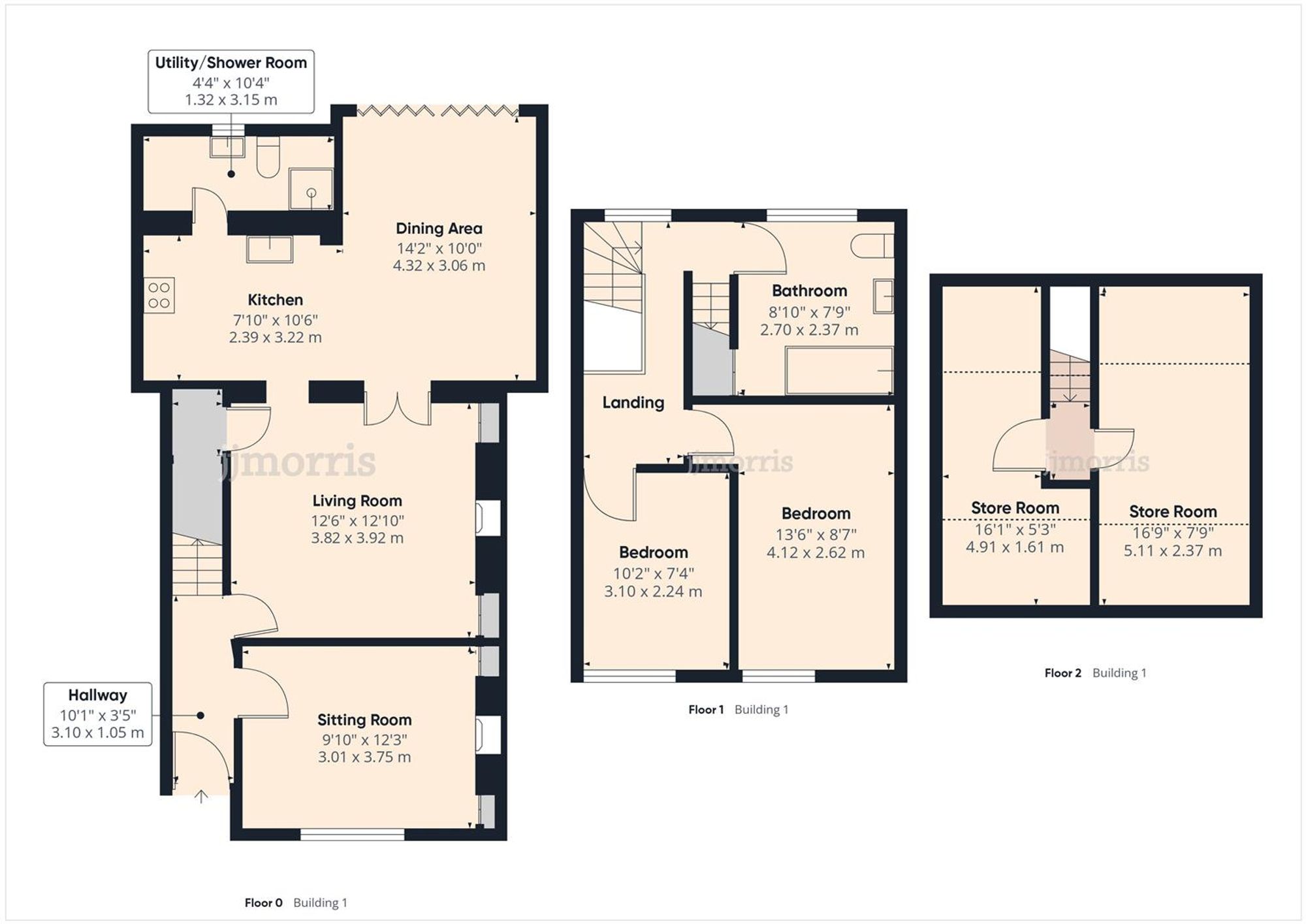 Floorplan for North Road, Whitland, SA34
