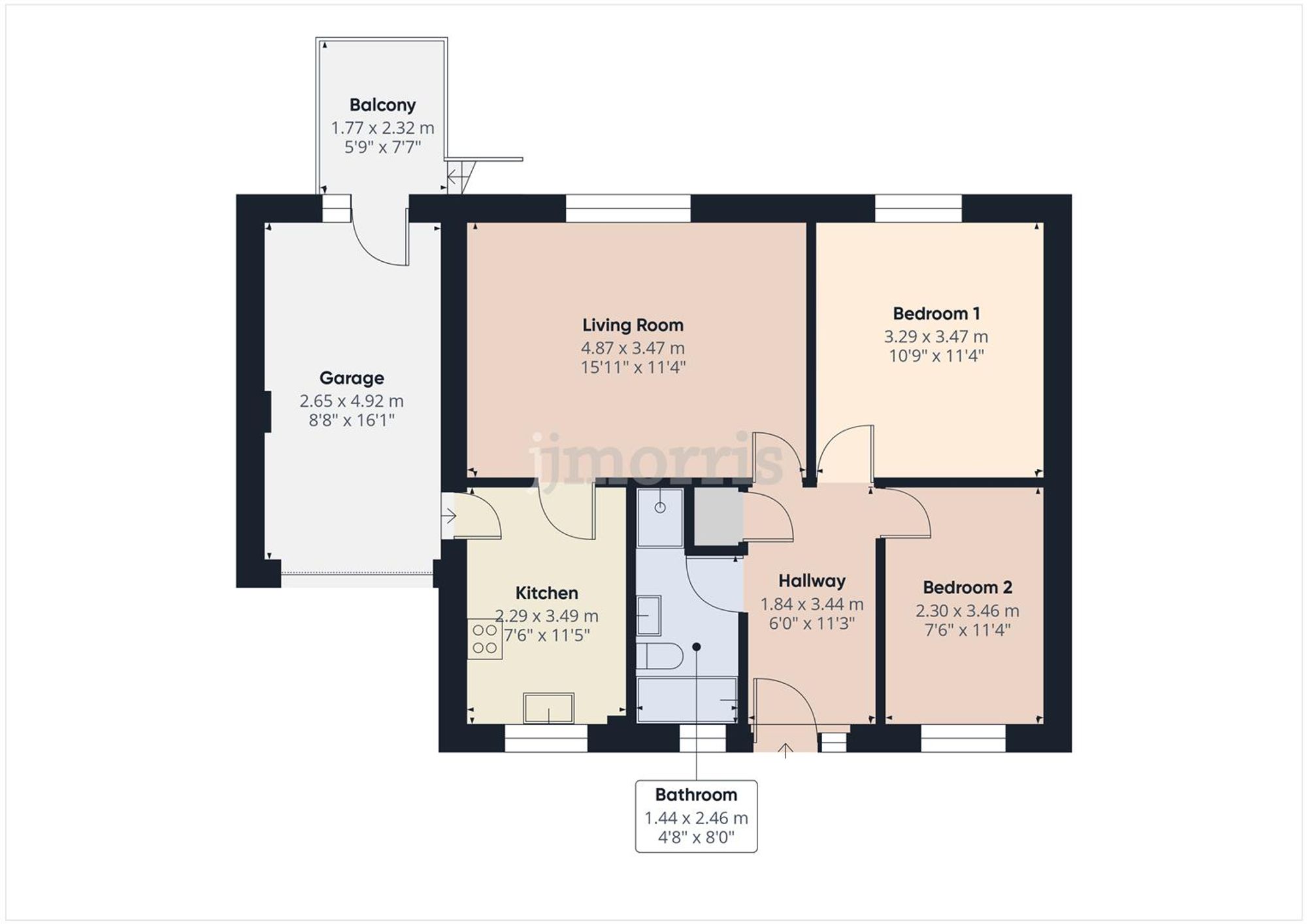 Floorplan for Castle High, Haverfordwest, SA61