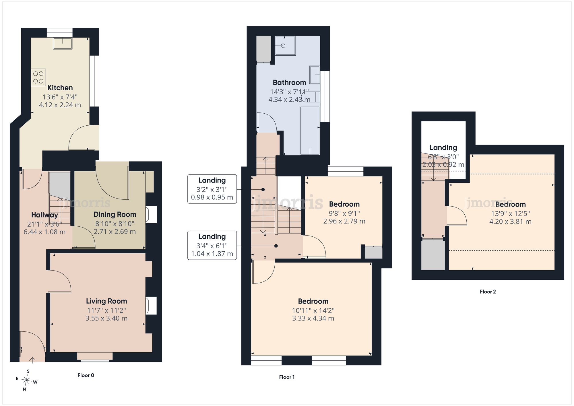 Floorplan for William Street, Cardigan, SA43