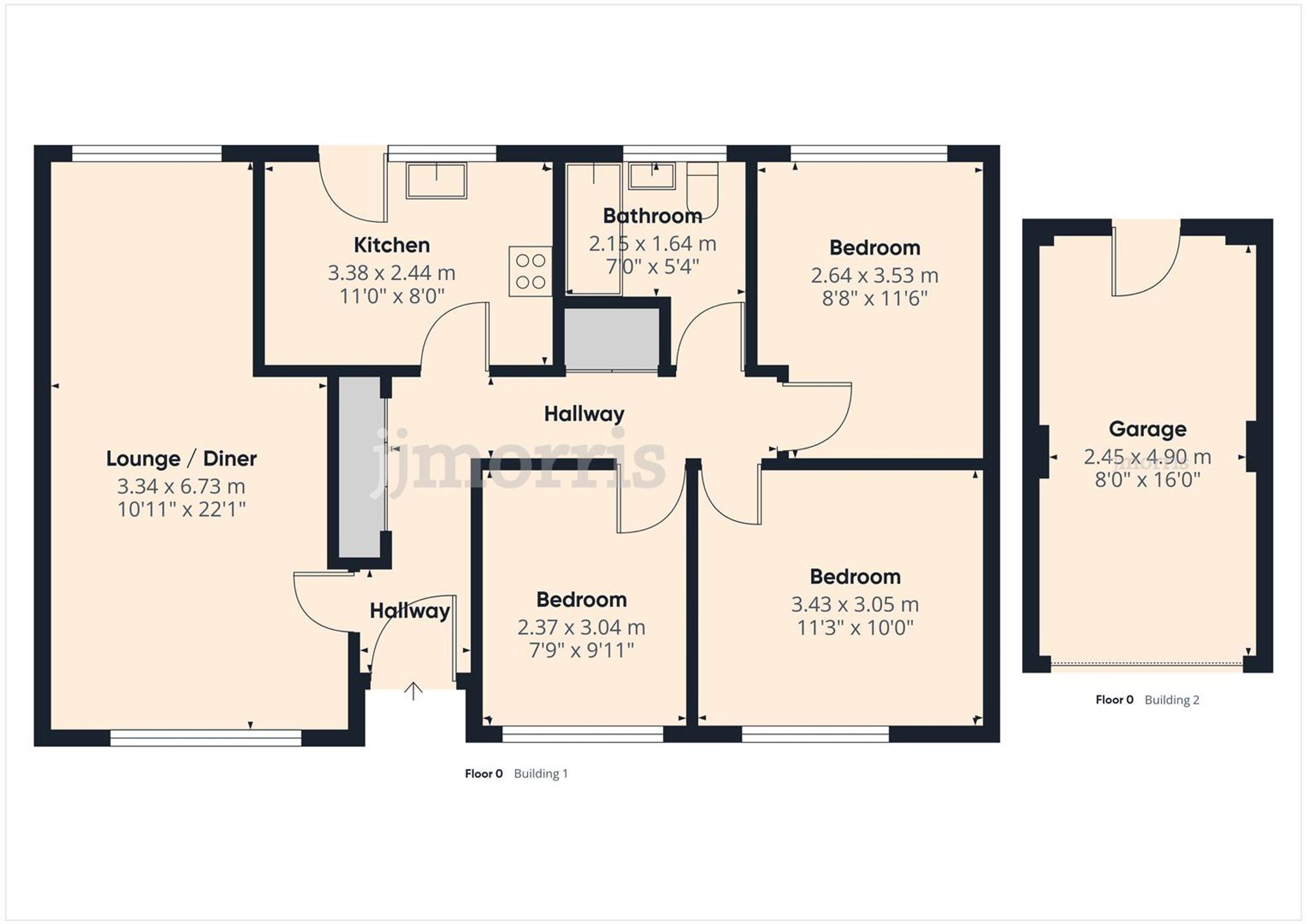 Floorplan for Sentence Gardens, Templeton, SA67