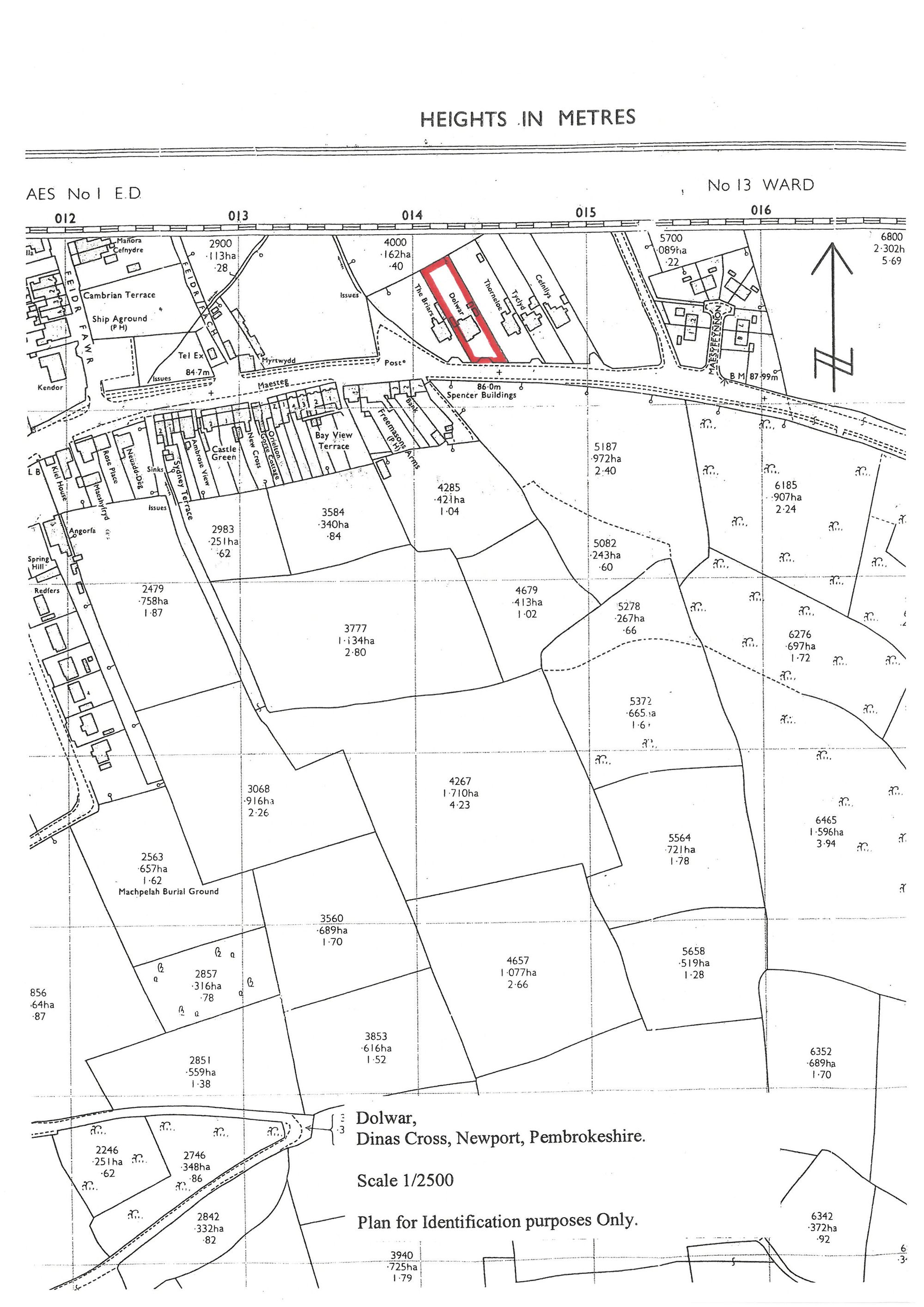 Floorplan for Dinas Cross, Newport, SA42