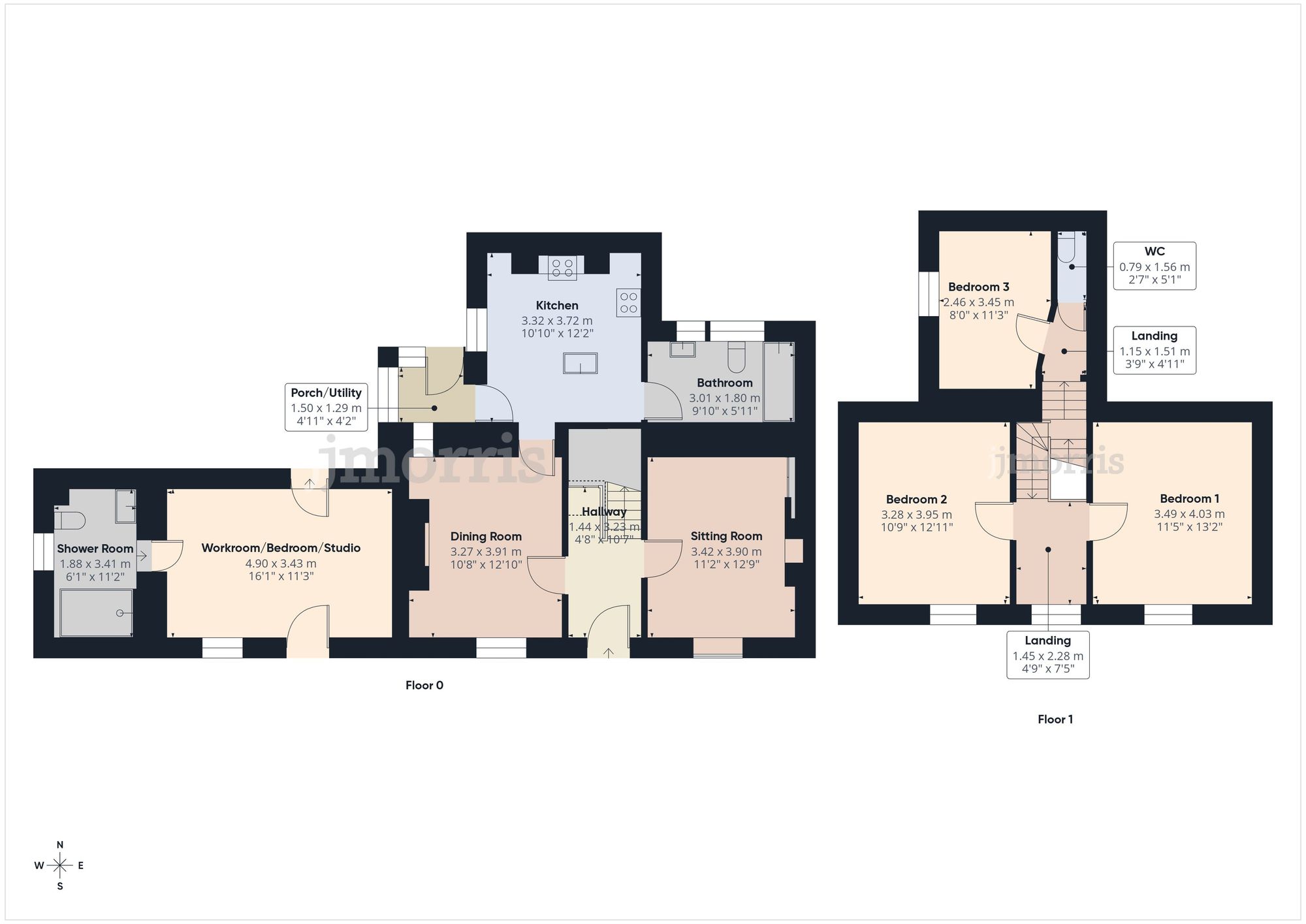 Floorplan for Trefin, Haverfordwest, SA62