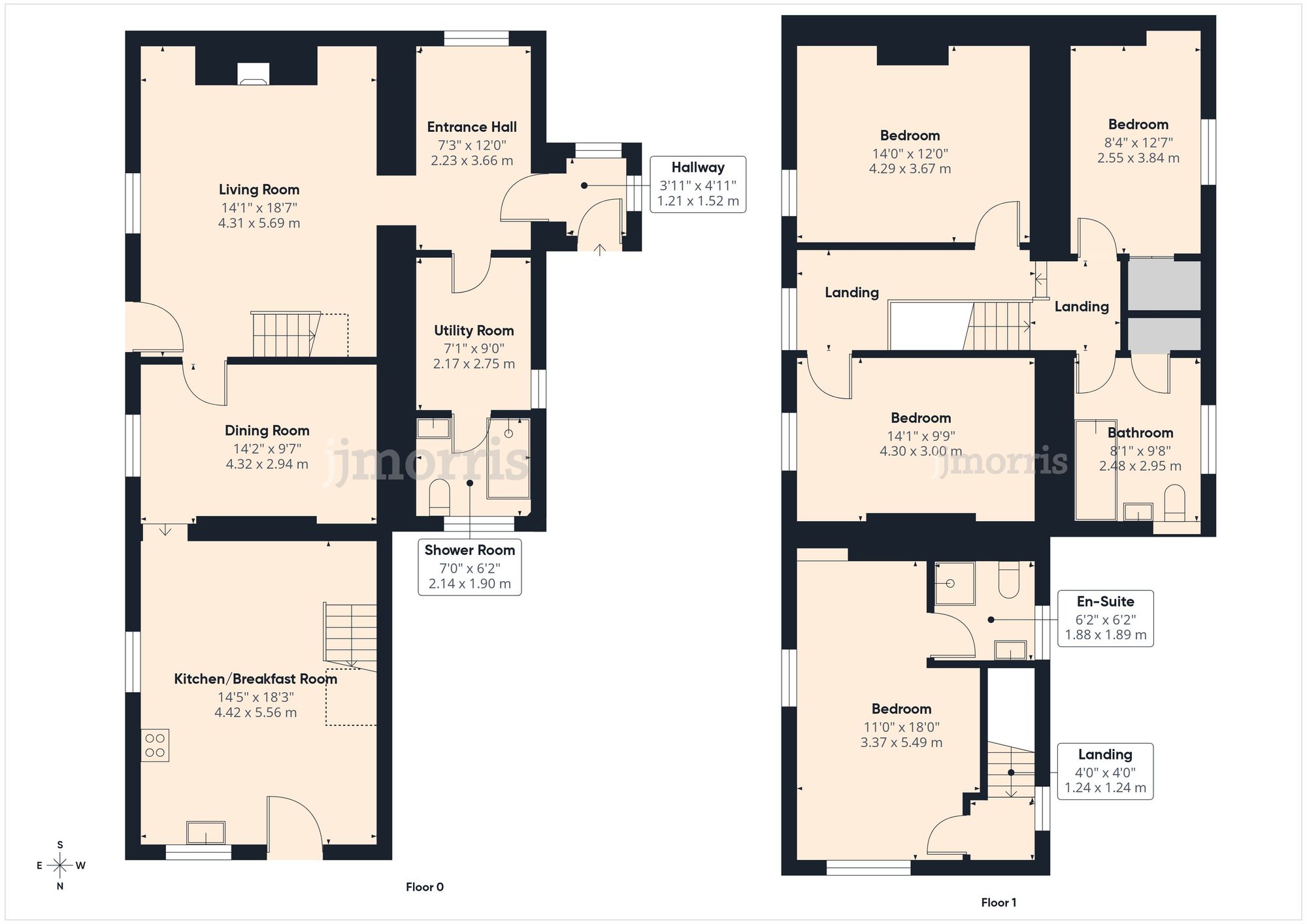 Floorplan for Llanboidy, Whitland, SA34