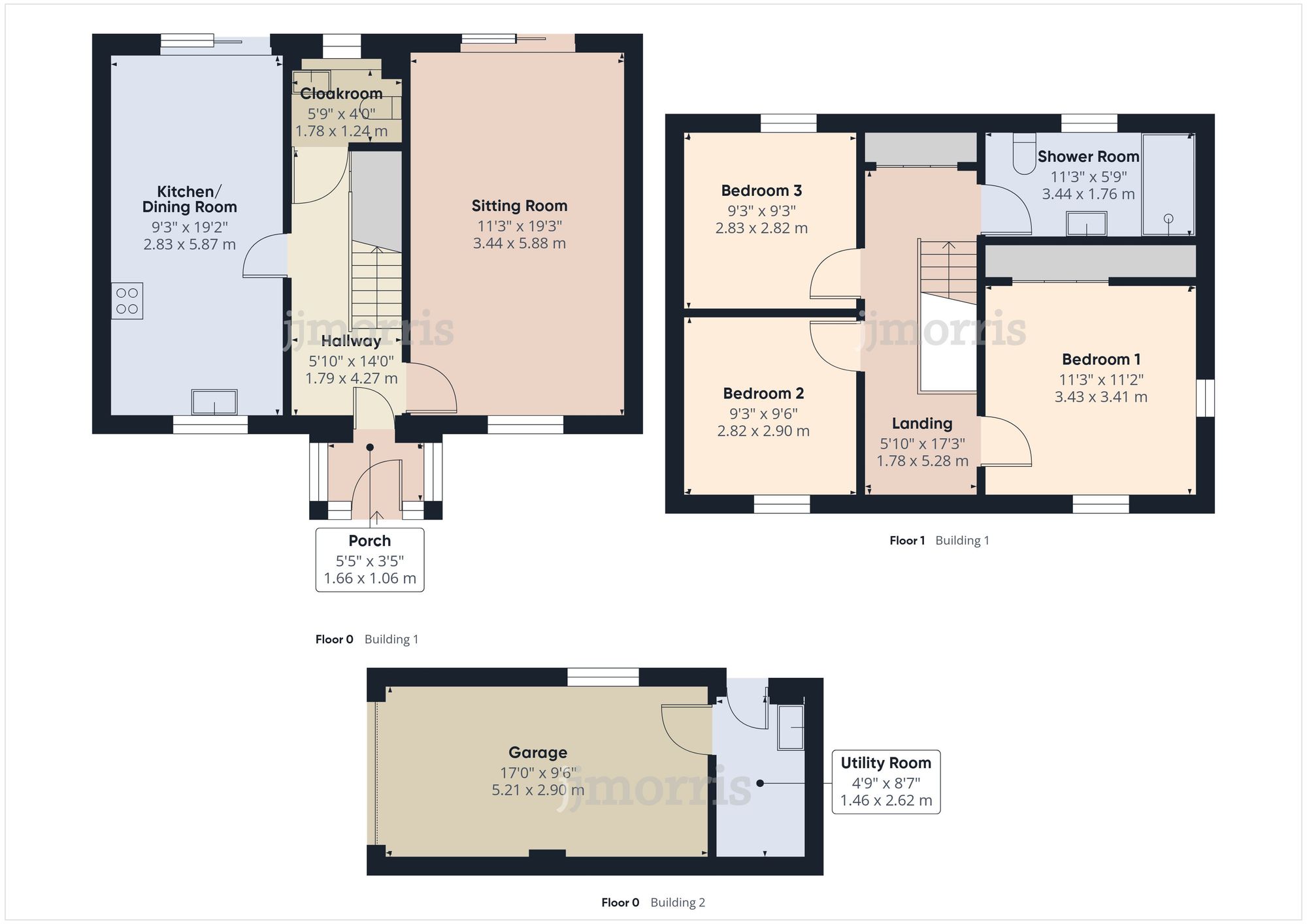 Floorplan for Parc Yr Onnen, Dinas Cross, SA42