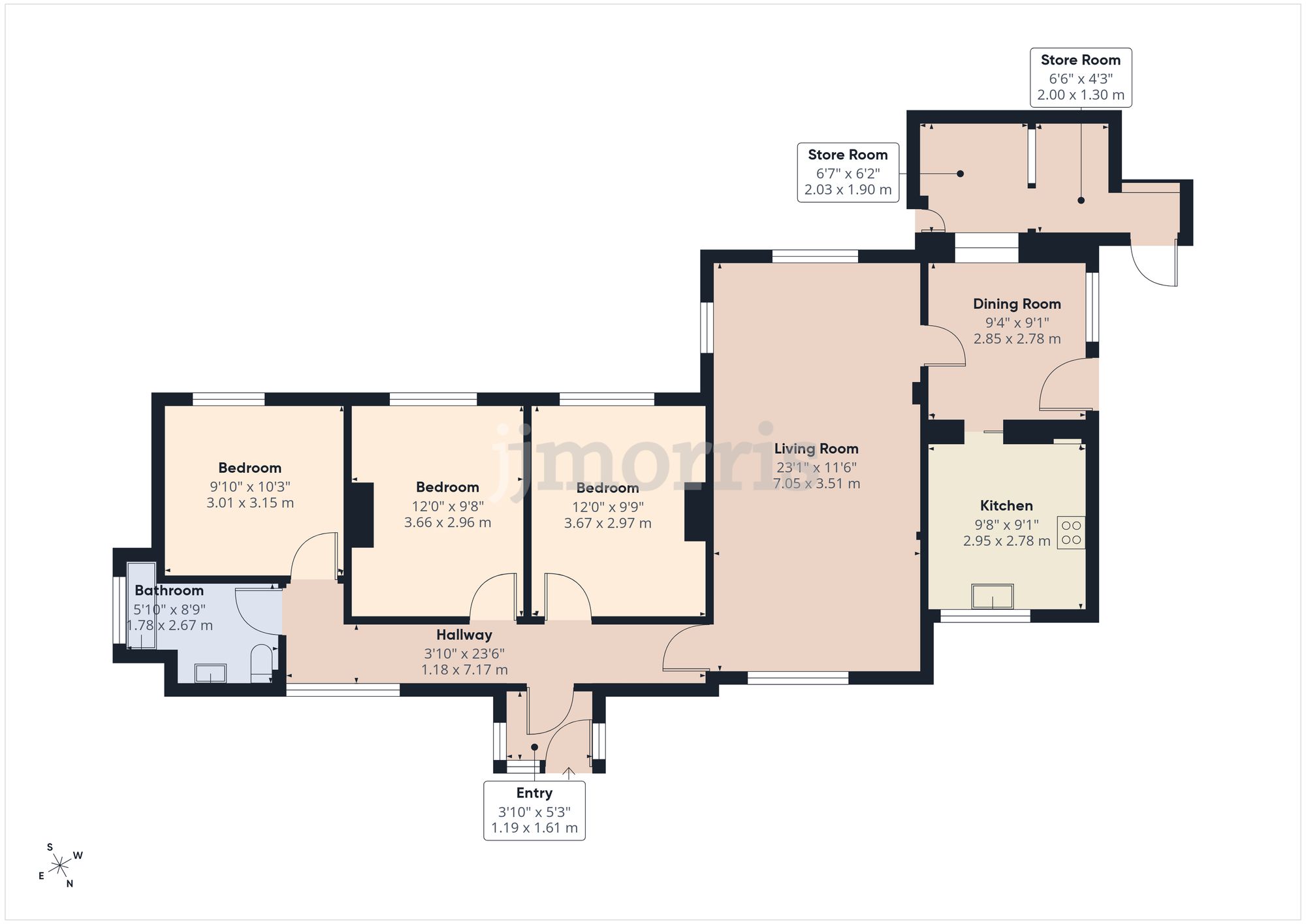 Floorplan for Pentrecagal, Newcastle Emlyn, SA38
