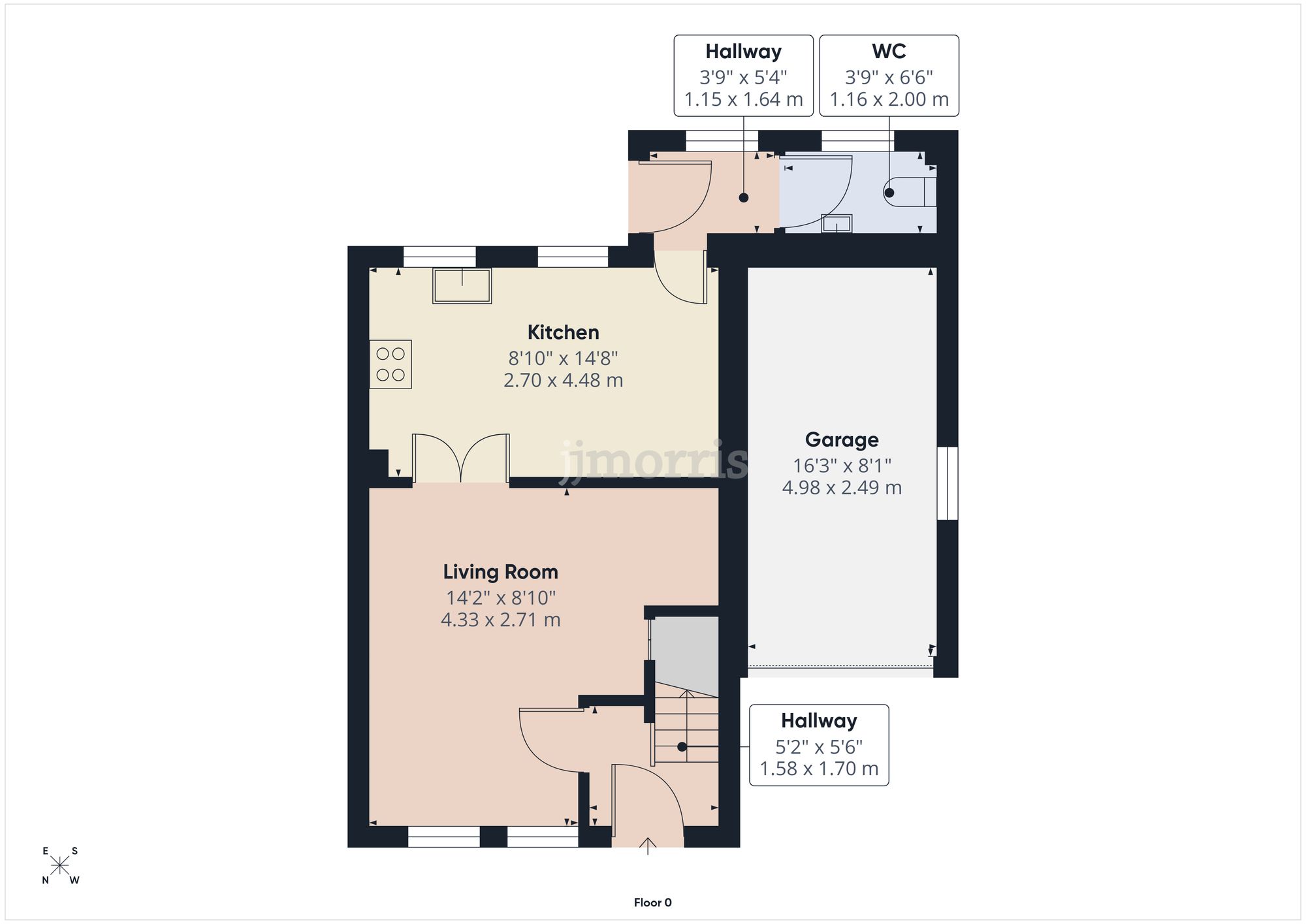 Floorplan for Heol Ty Newydd, Cilgerran, SA43