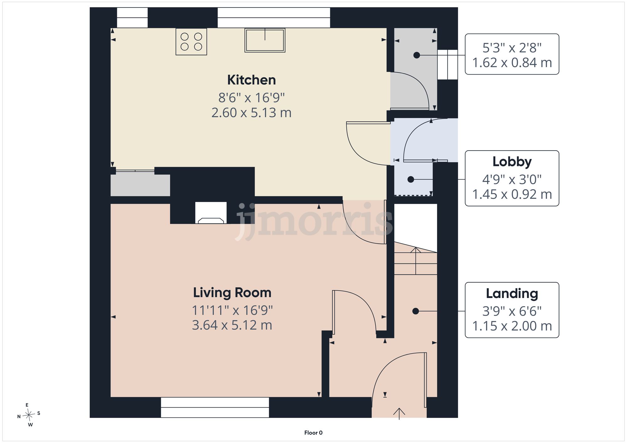 Floorplan for Bro Hawen, Rhydlewis, SA44