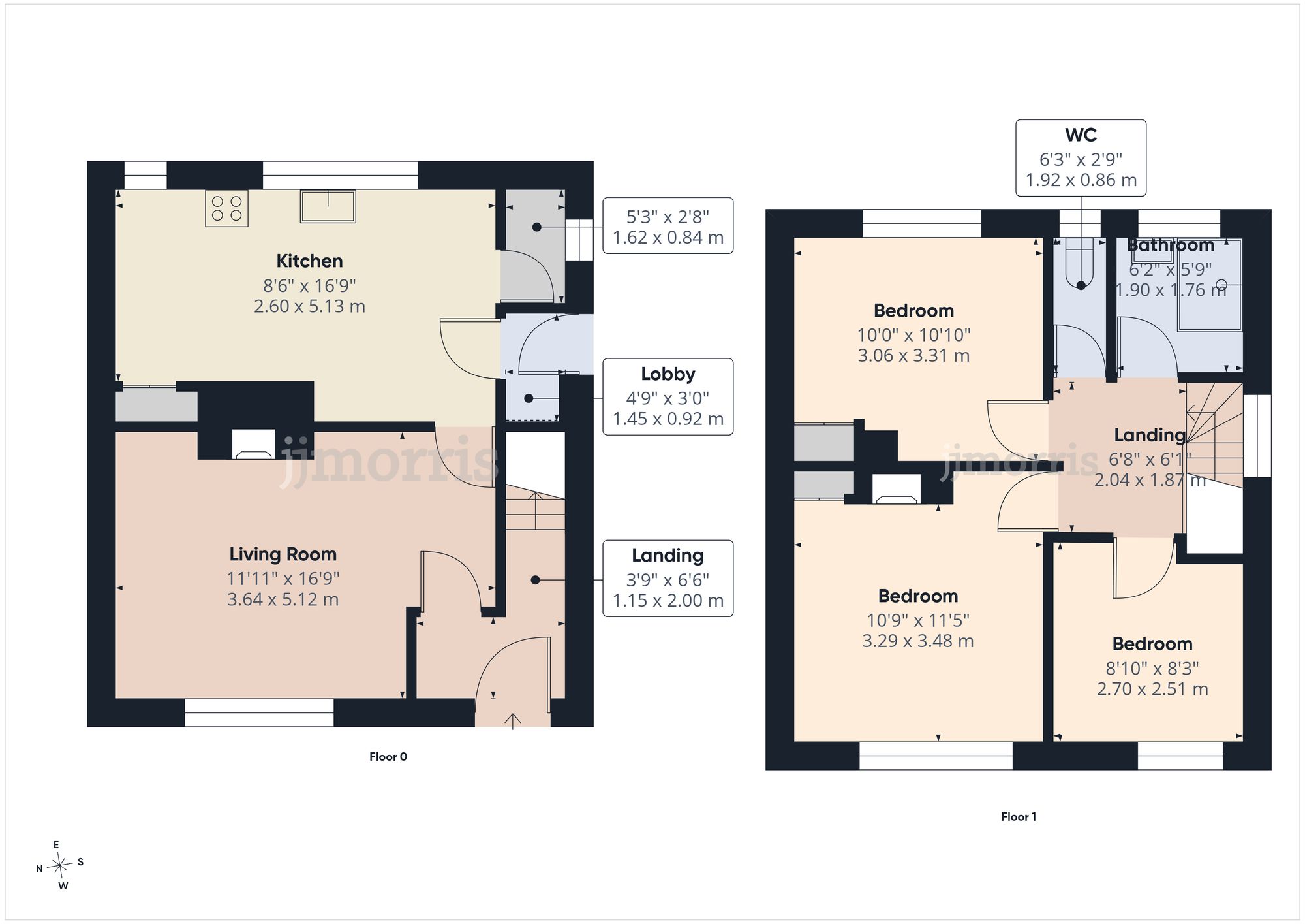 Floorplan for Bro Hawen, Rhydlewis, SA44