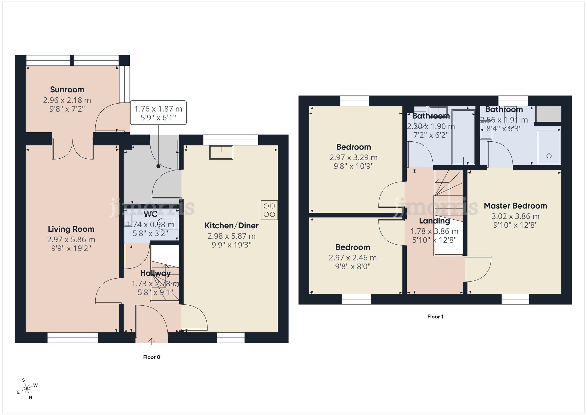Floorplan for Church Street, Cilgerran, SA43