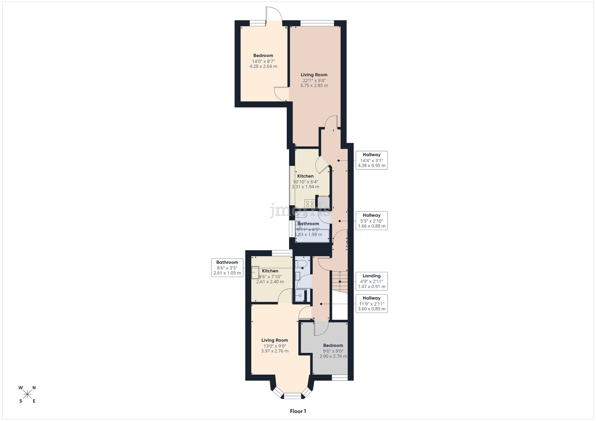 Floorplan for Pendre, Cardigan, SA43