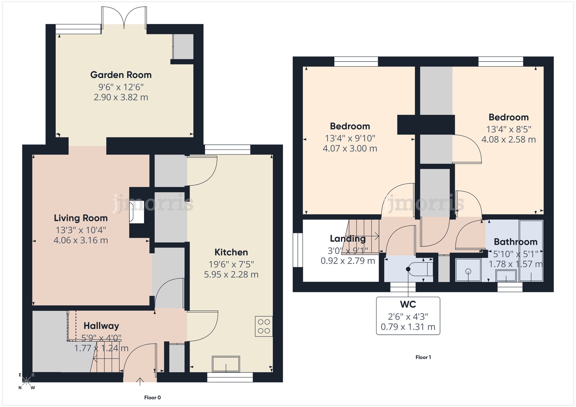 Floorplan for Maesyfrenni, Crymych, SA41