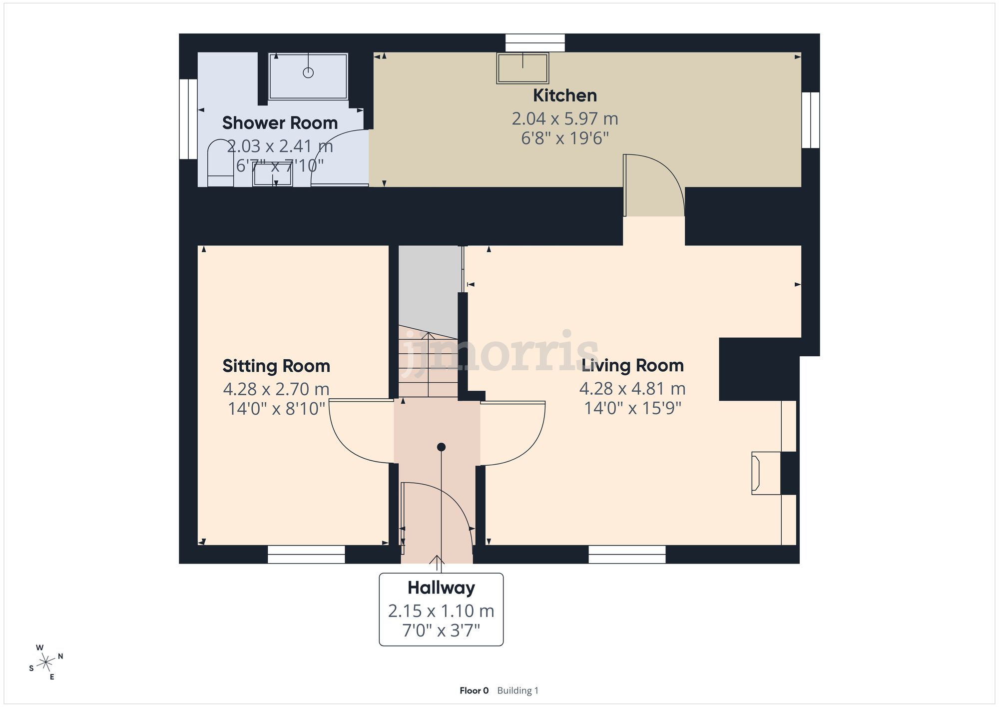 Floorplan for Tegryn, Llanfyrnach, SA35