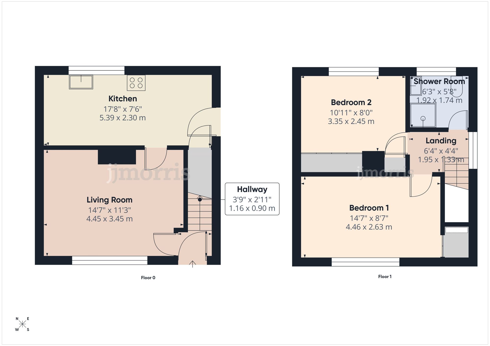 Floorplan for Maesgrug, Stop And Call, SA64