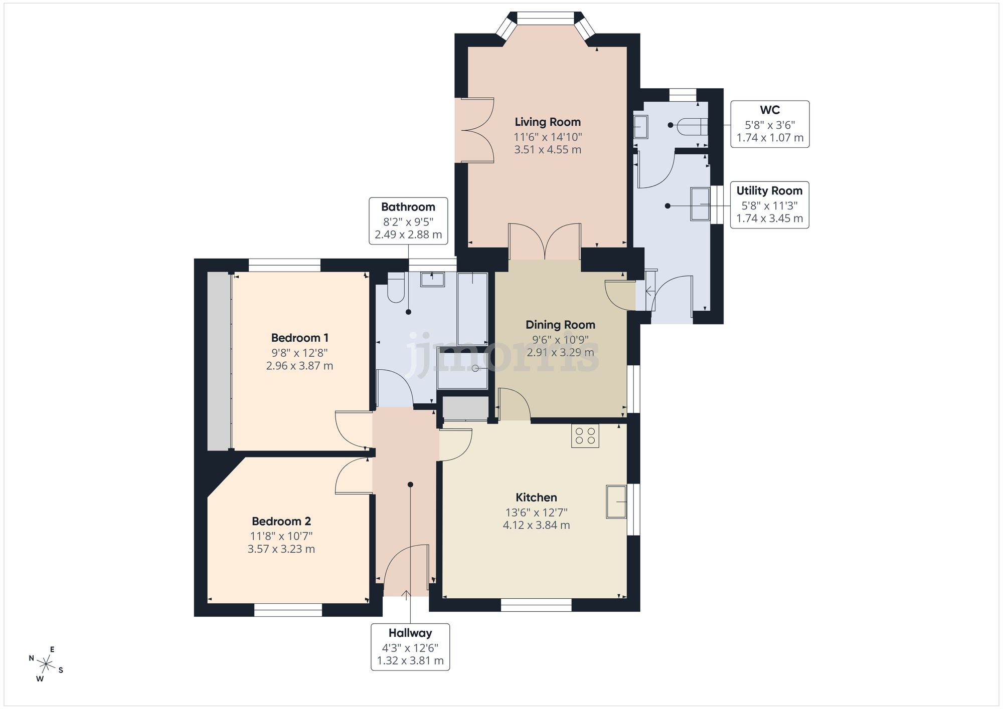 Floorplan for St. Davids Road, Haverfordwest, SA61