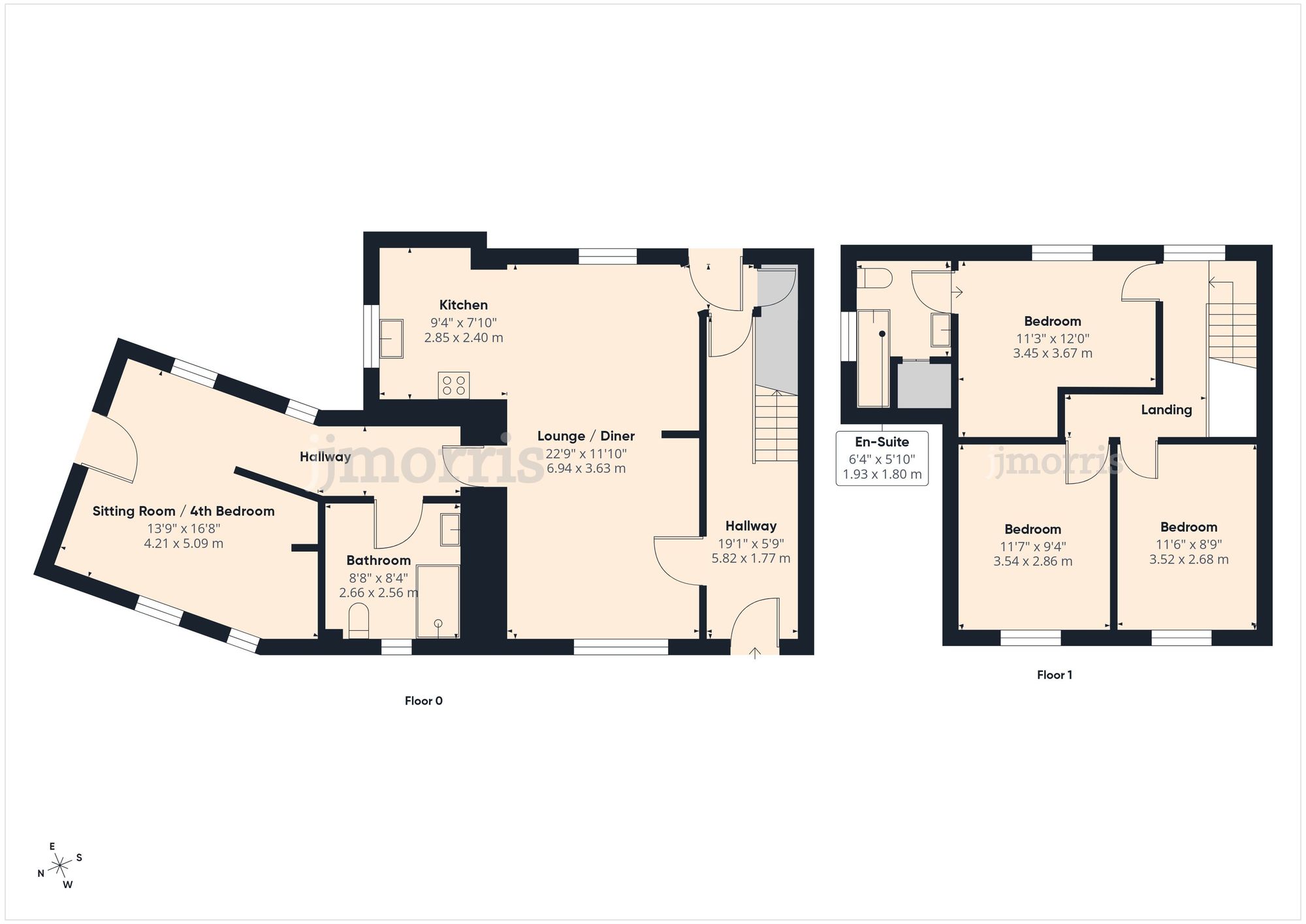 Floorplan for Login, Whitland, SA34
