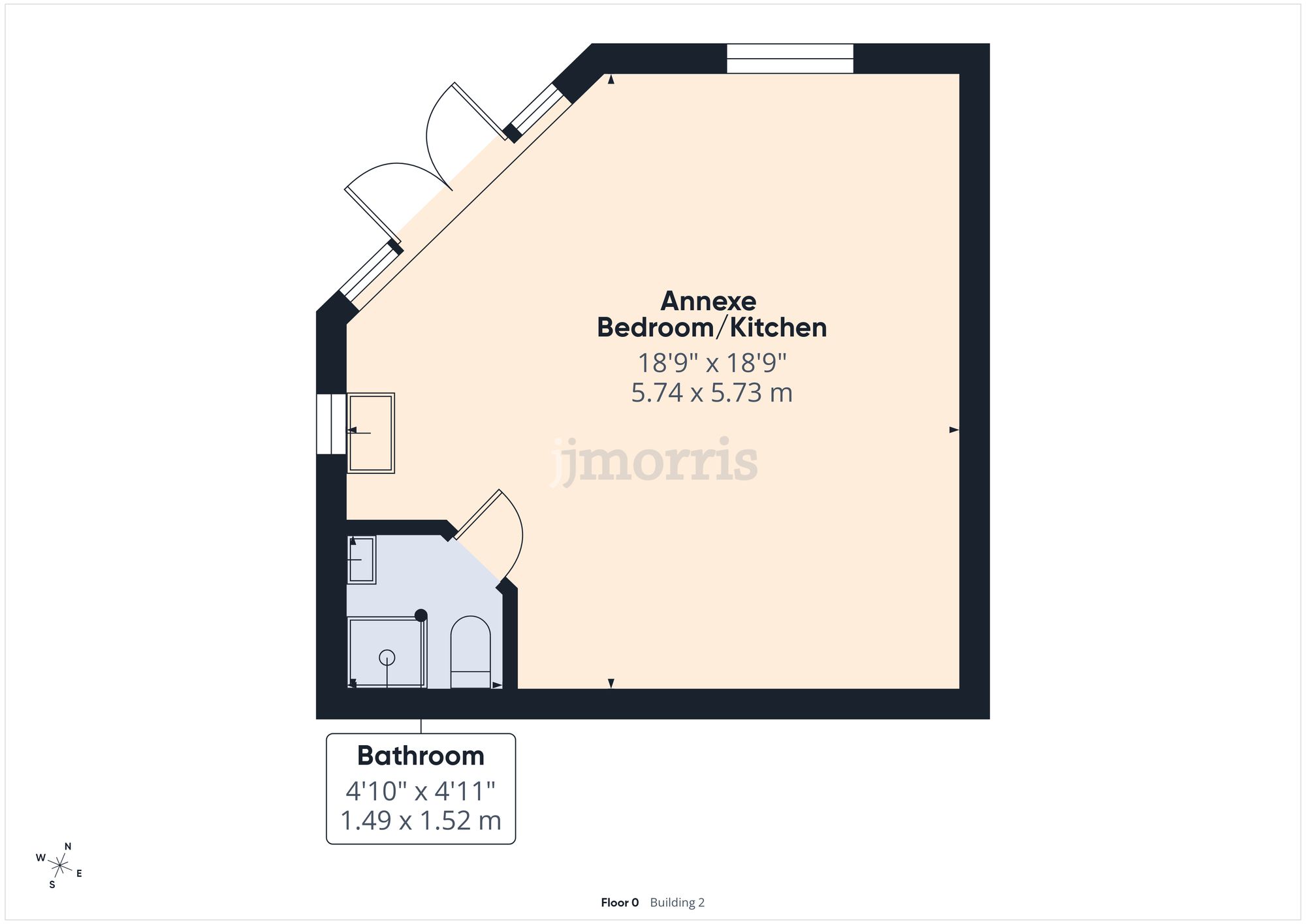 Floorplan for Clos-Y-Gwyddil, Ferwig, SA43