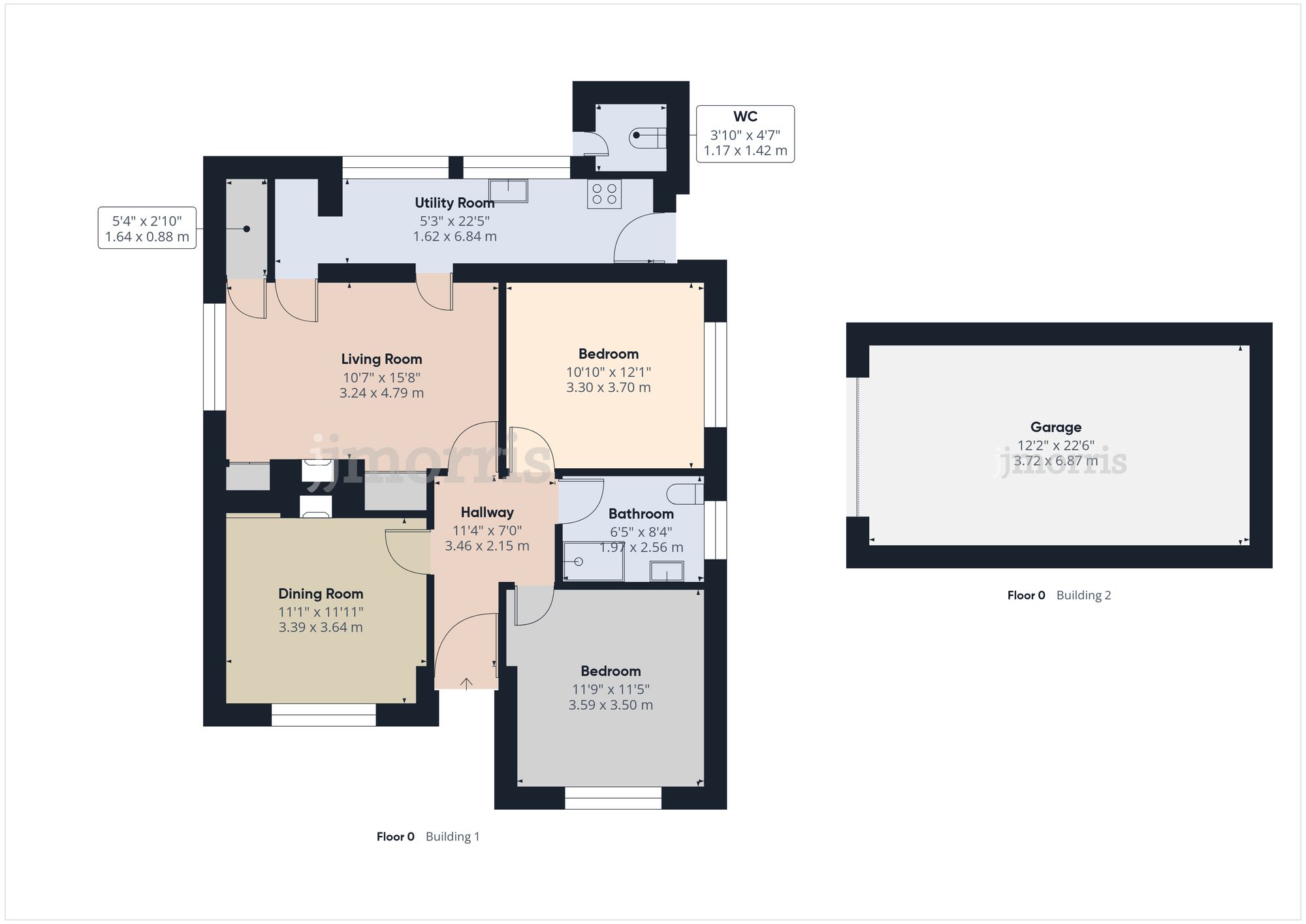 Floorplan for Llangynin, St. Clears, SA33