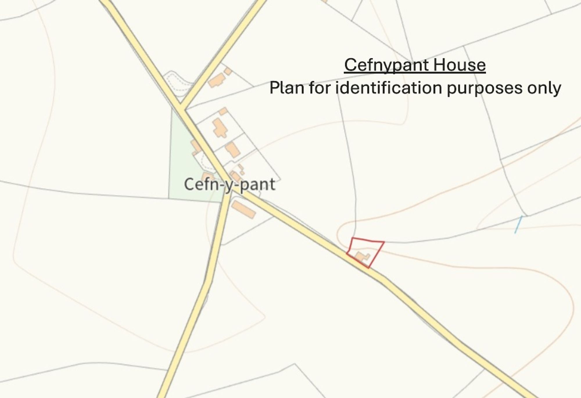 Floorplan for Cefnypant, Whitland, SA34