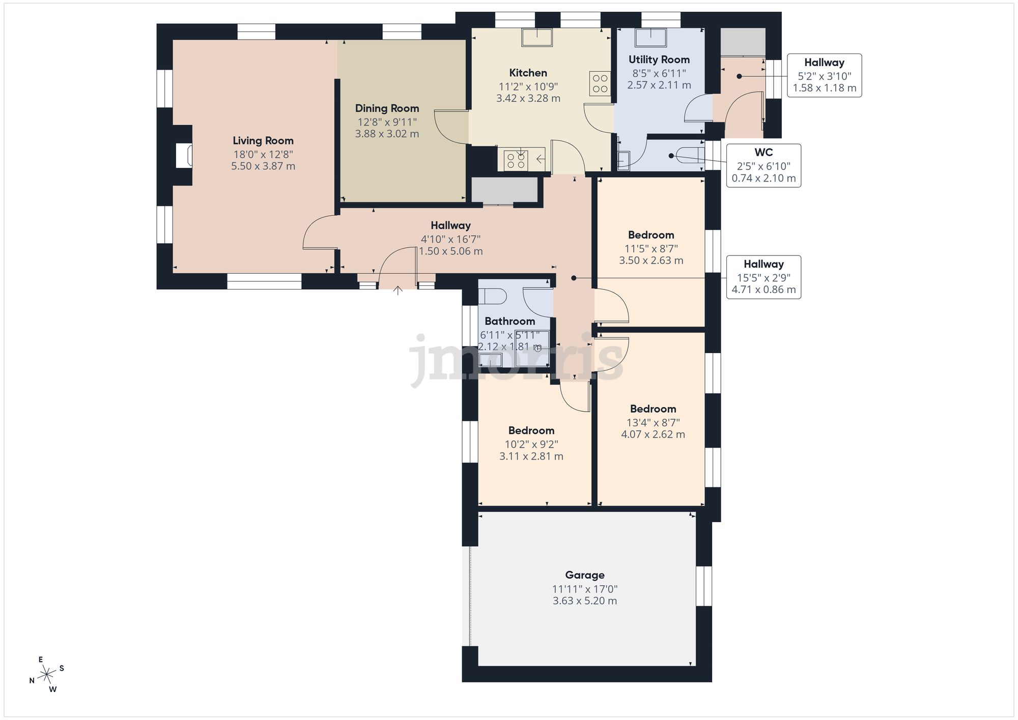 Floorplan for Carregwen, Llechryd, SA43