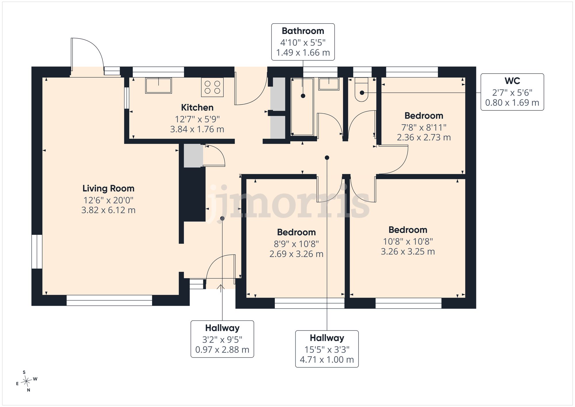 Floorplan for St. Brides Lane, Saundersfoot, SA69