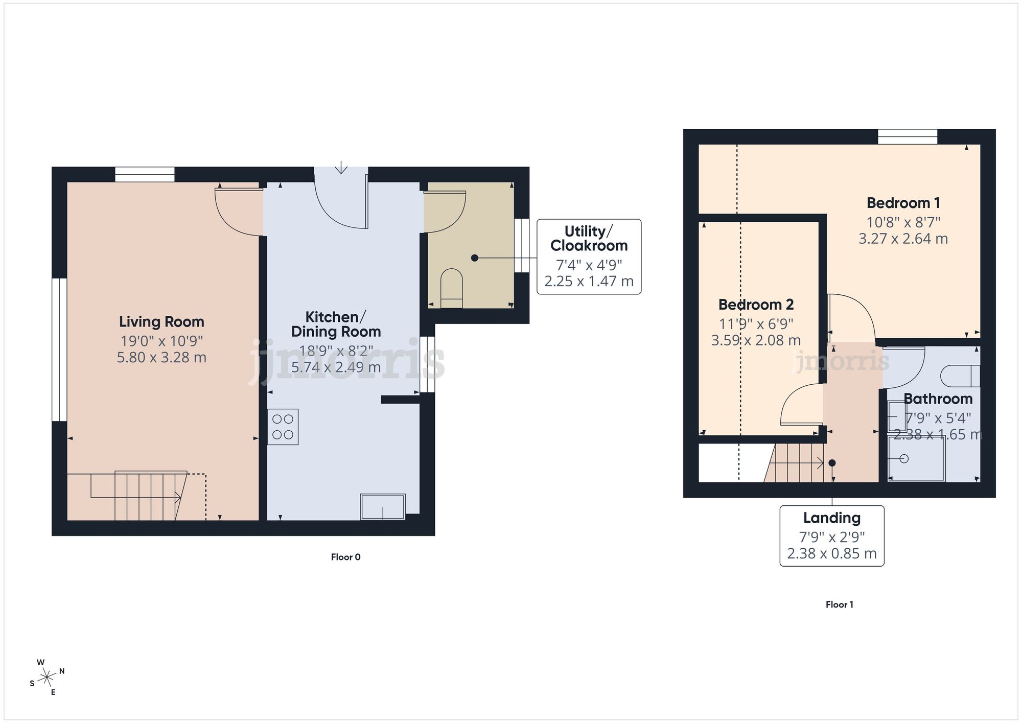 Floorplan for East Street, Newport, SA42