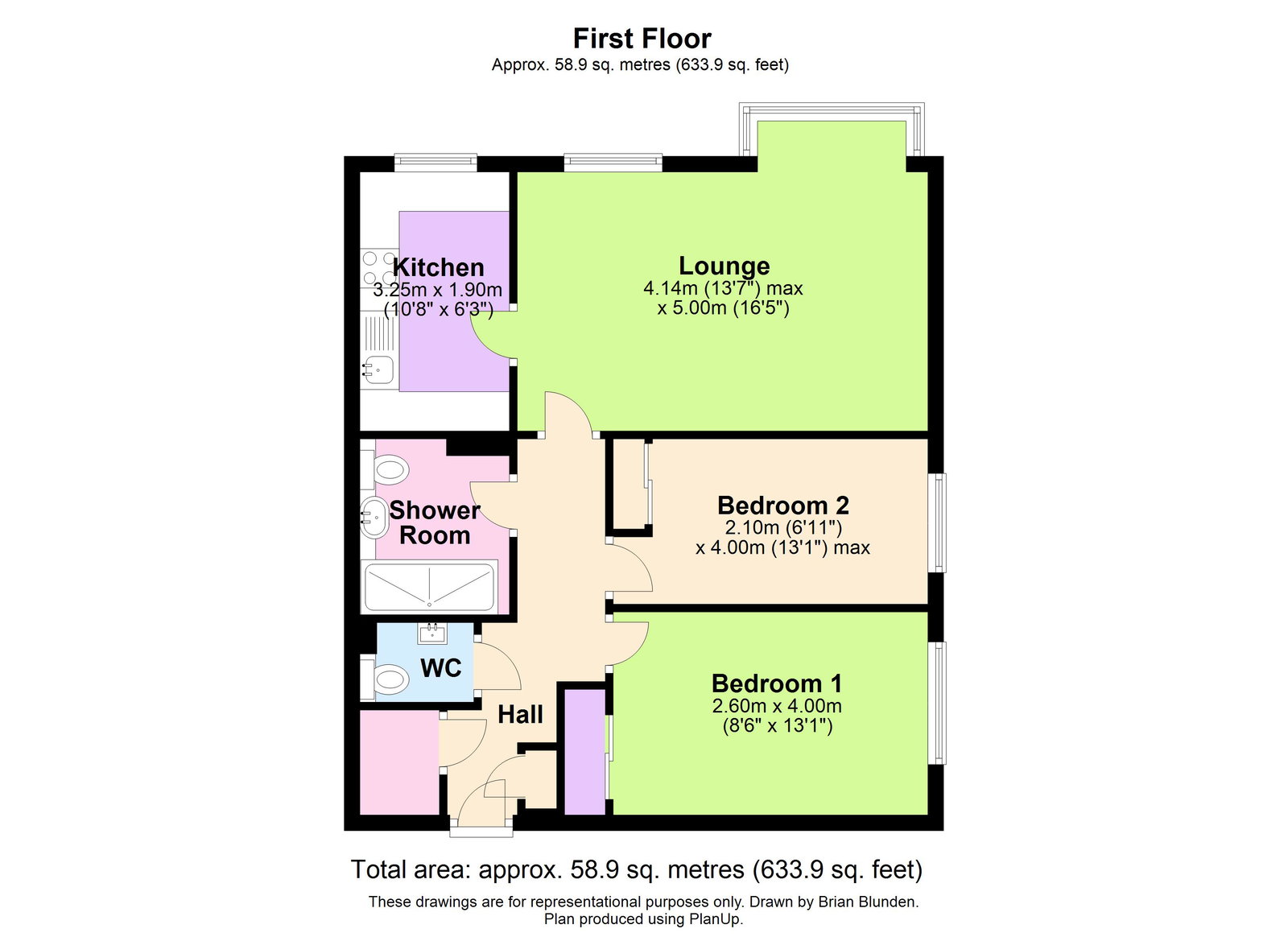 Floorplan for Silvermere Court Foxley Hill Road, Purley