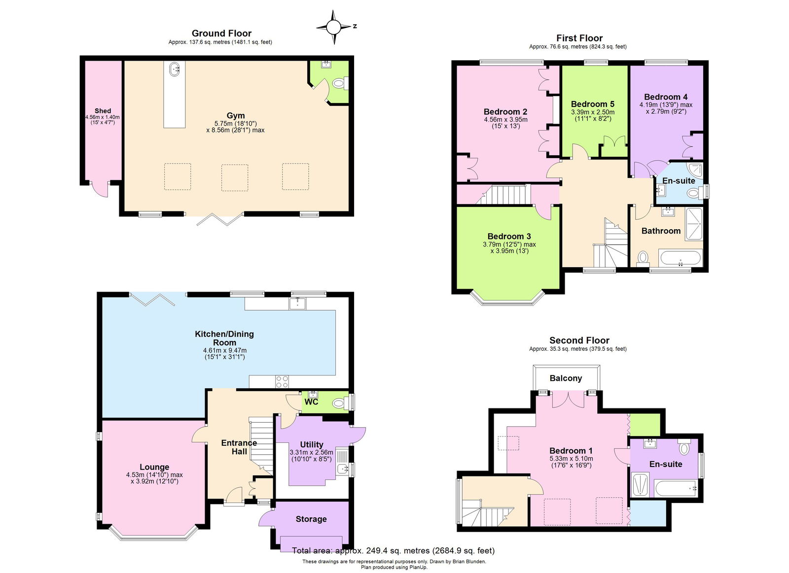 Floorplan for Coulsdon Court Road, Old Coulsdon, CR5 2LL