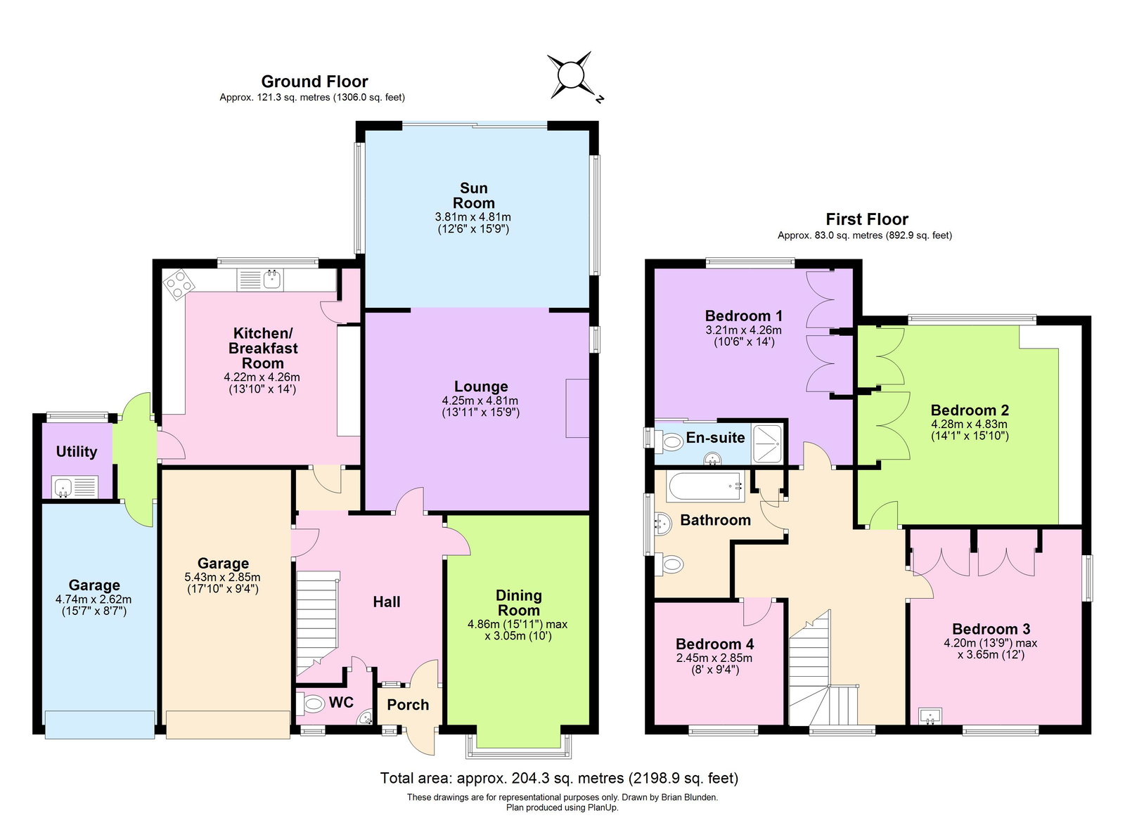 Floorplan for Hayes Lane, Kenley, CR8 5HR