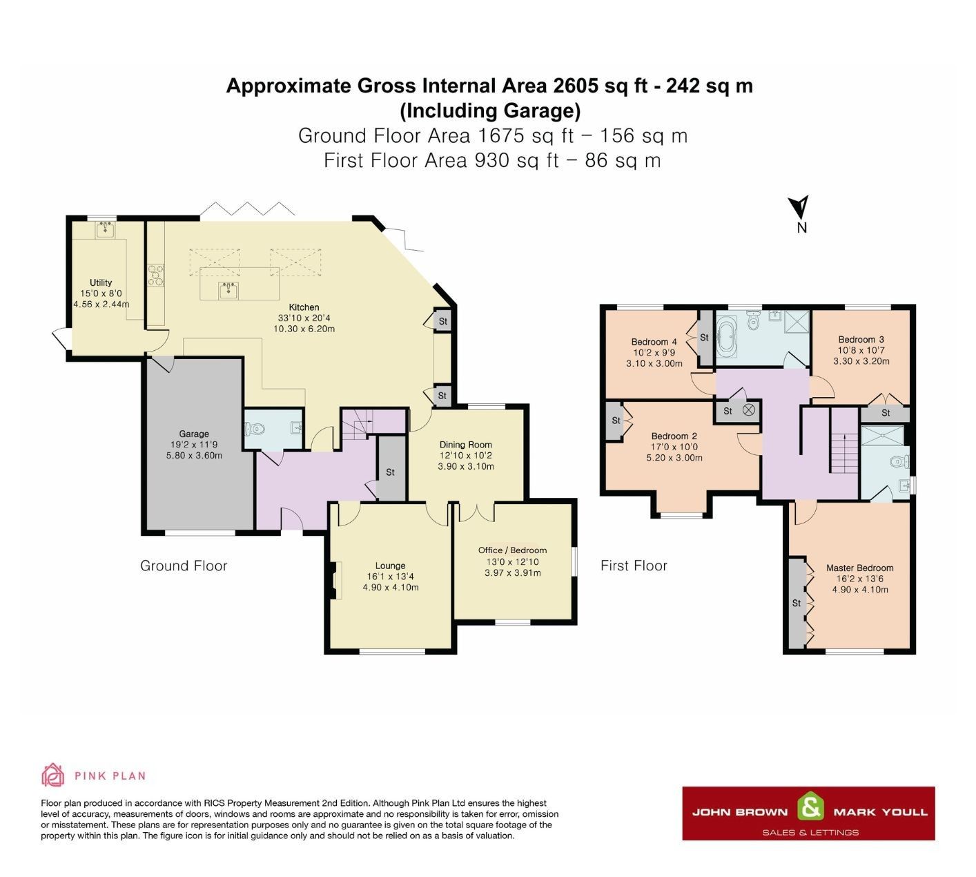 Floorplan for Hine Close, Coulsdon, CR5 1RN