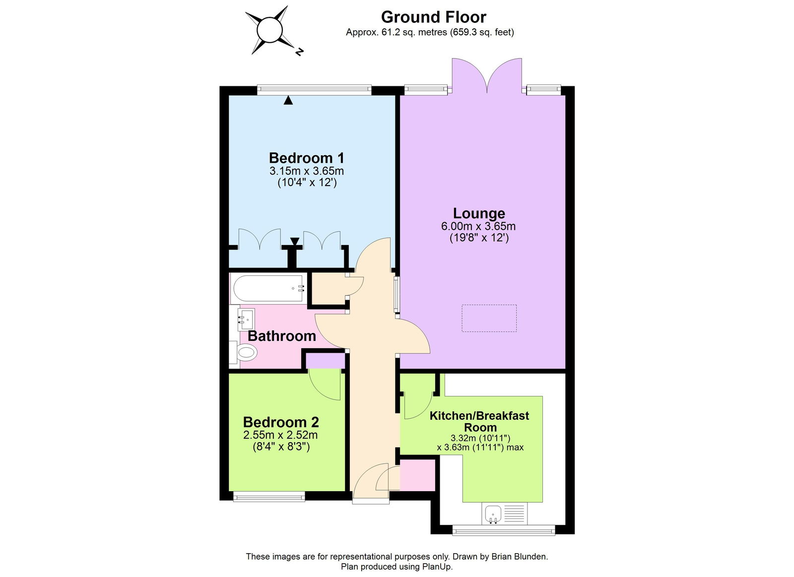 Floorplan for Alder Croft, Coulsdon, CR5 2SN