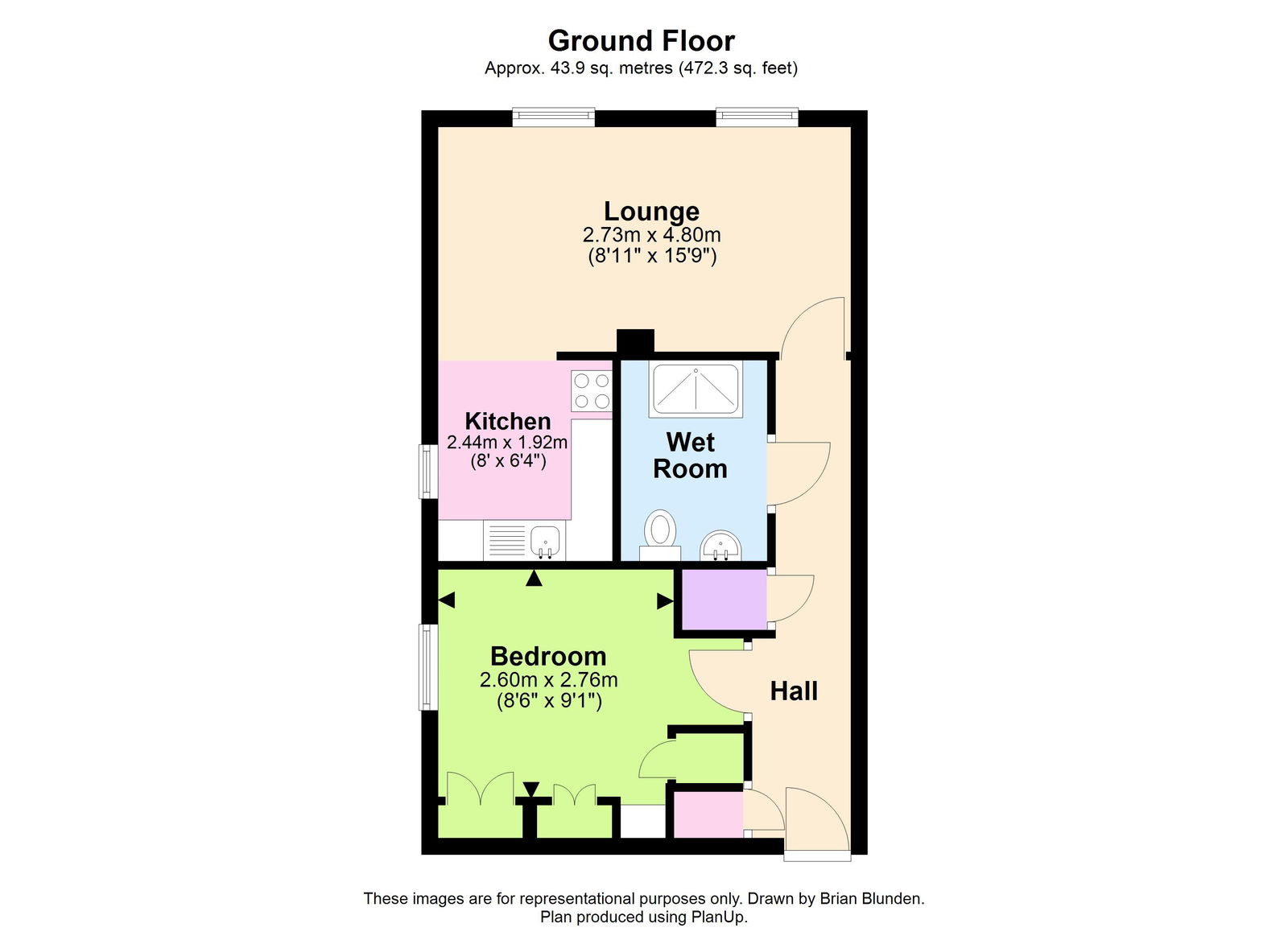 Floorplan for Coulsdon Road, Coulsdon, CR5 1EA