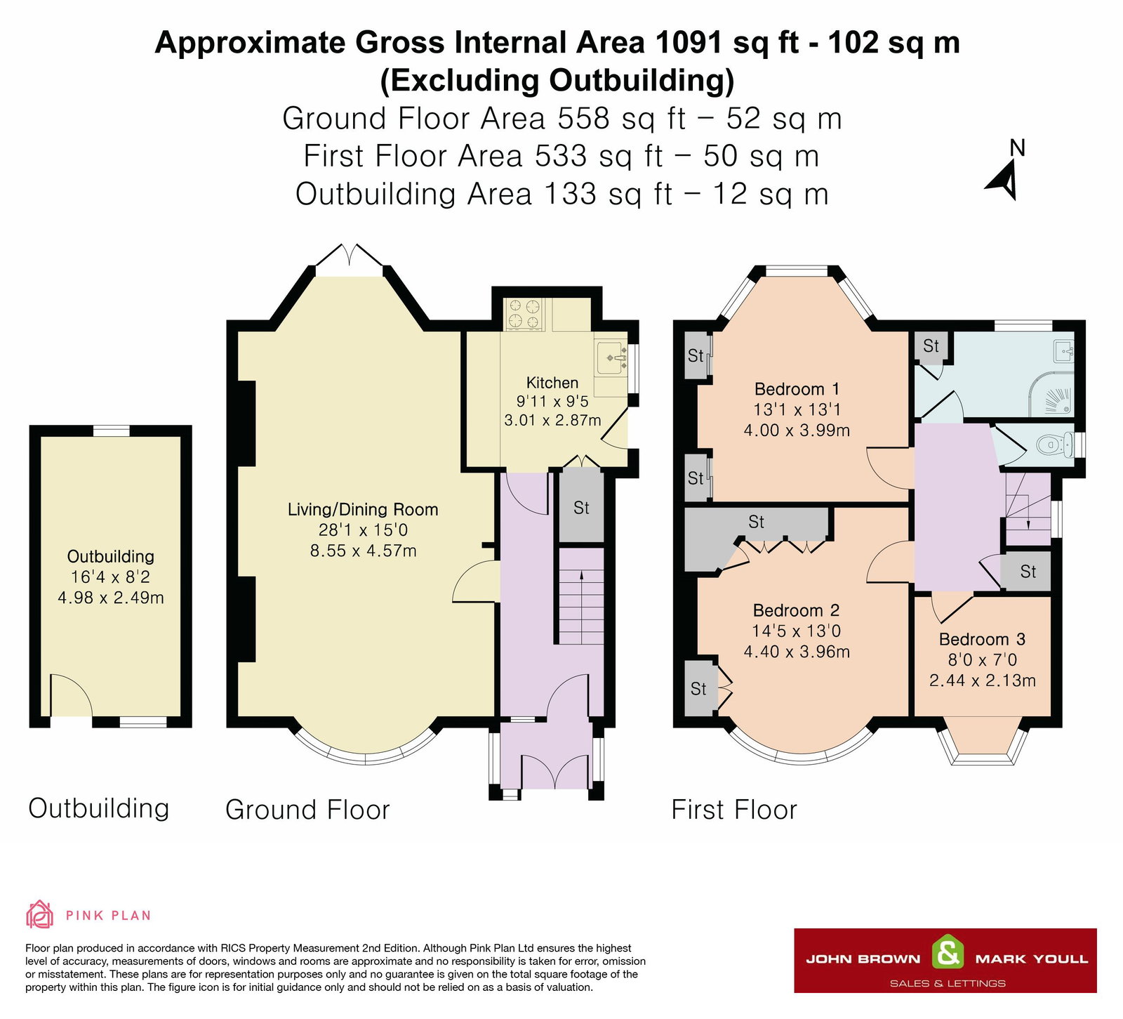 Floorplan for St. Andrews Road, Coulsdon, CR5 3HD