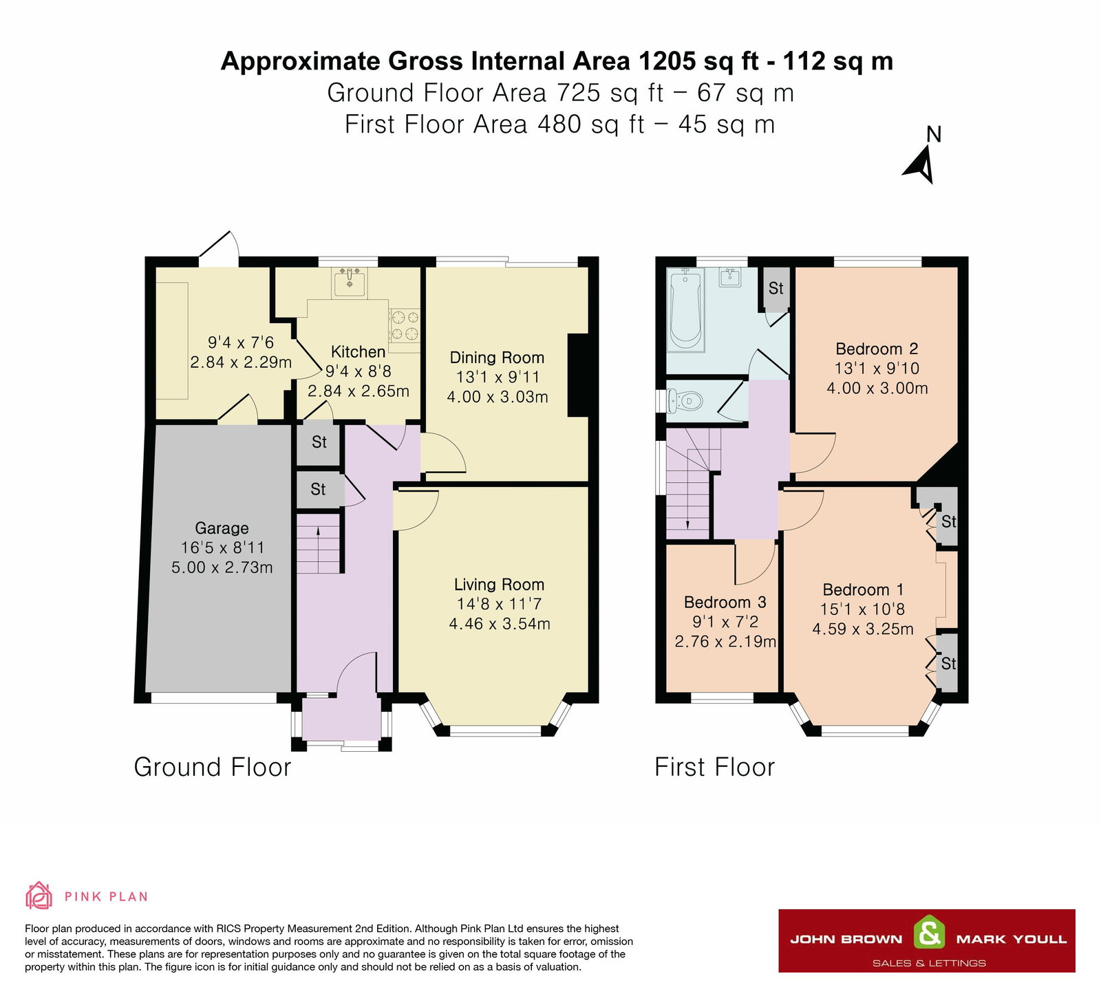 Floorplan for Keston Avenue, Coulsdon, CR5 1HP