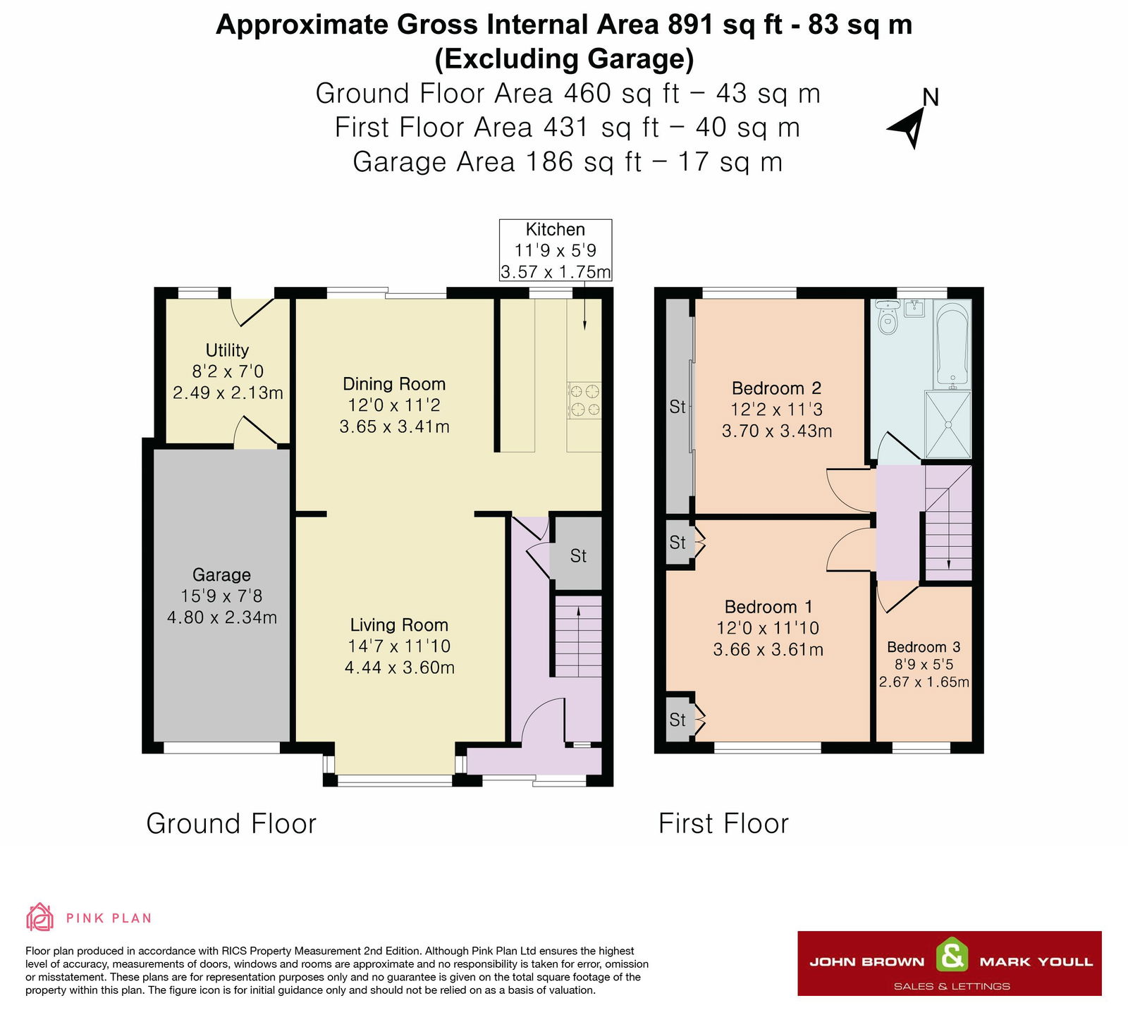 Floorplan for Woodlands Grove, Coulsdon, CR5 3AG
