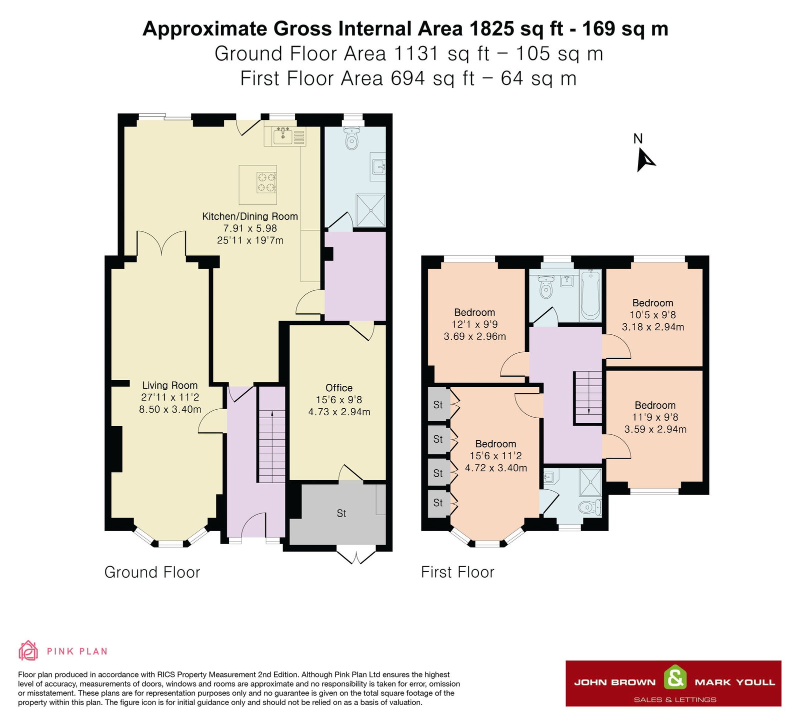 Floorplan for Caterham Drive, Coulsdon, CR5 1JS