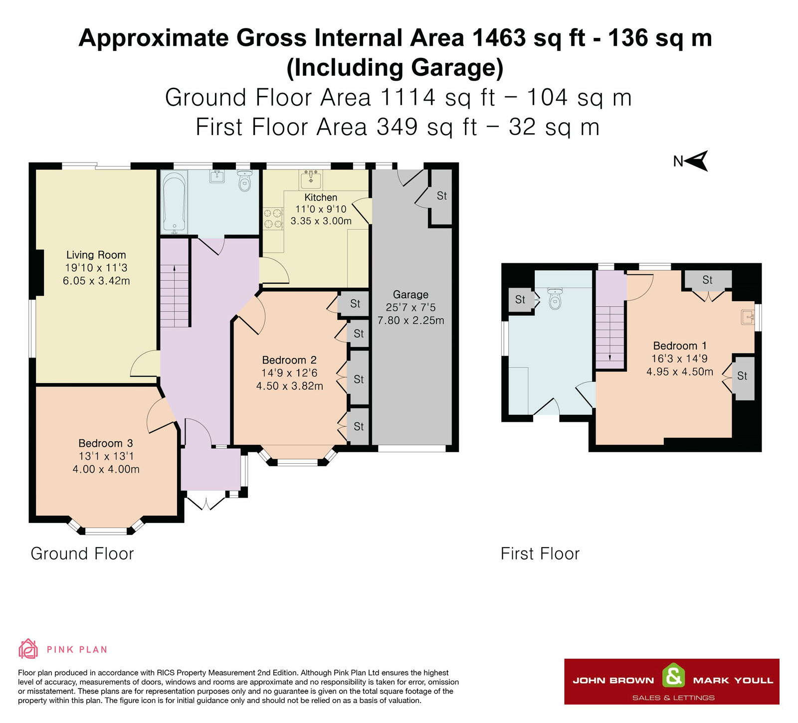Floorplan for Park Avenue, Caterham, CR3 6AH