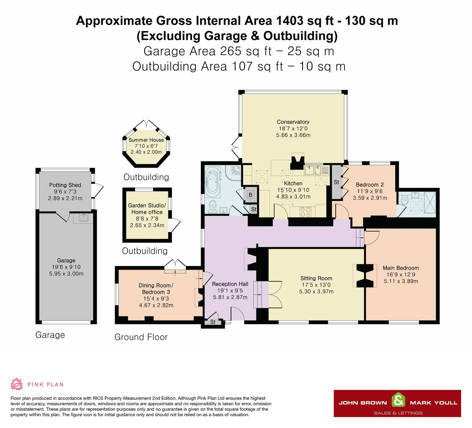 Floorplan for Castle Gardens, Dorking, RH4 1NY